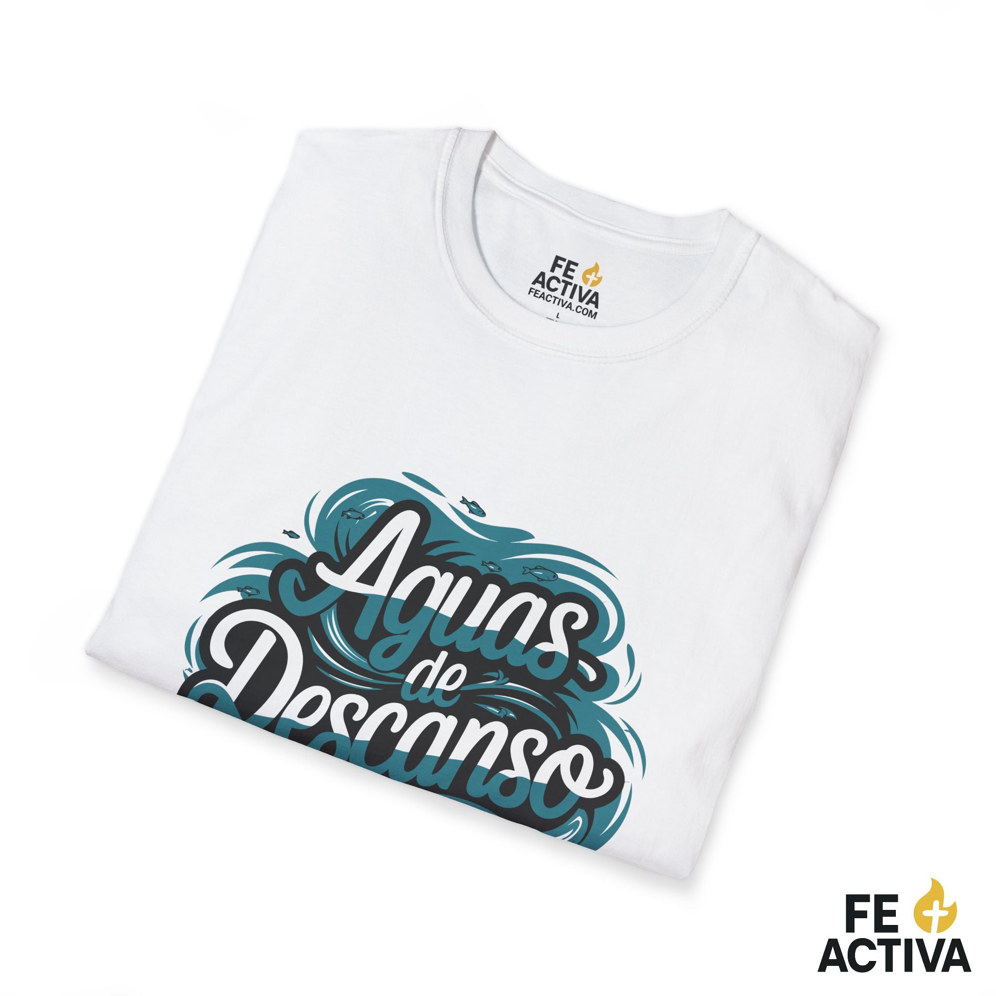 Aguas de Descanso | Camiseta Cristiana | Fe Activa