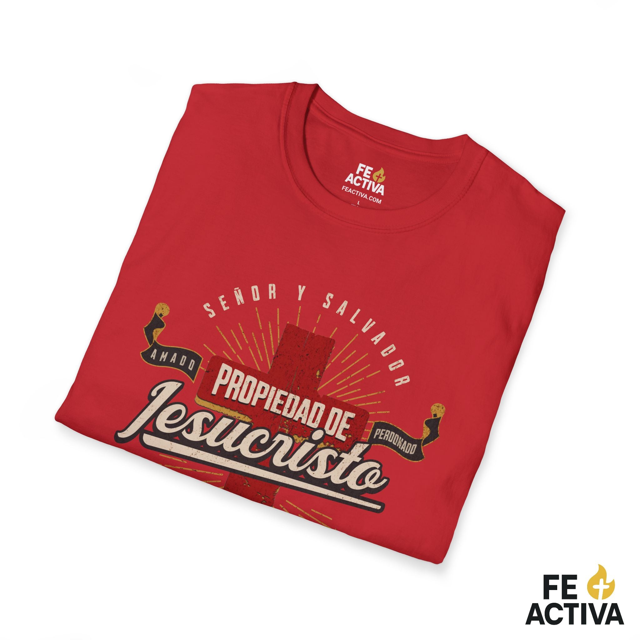 Propiedad de Jesucristo – Gálatas 2:20 | Camiseta Cristiana | Fe Activa