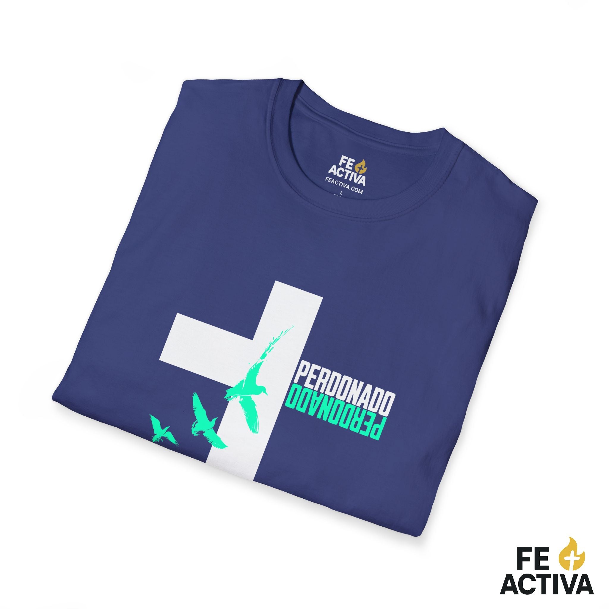 Perdonado  | Camiseta Cristiana | Fe Activa