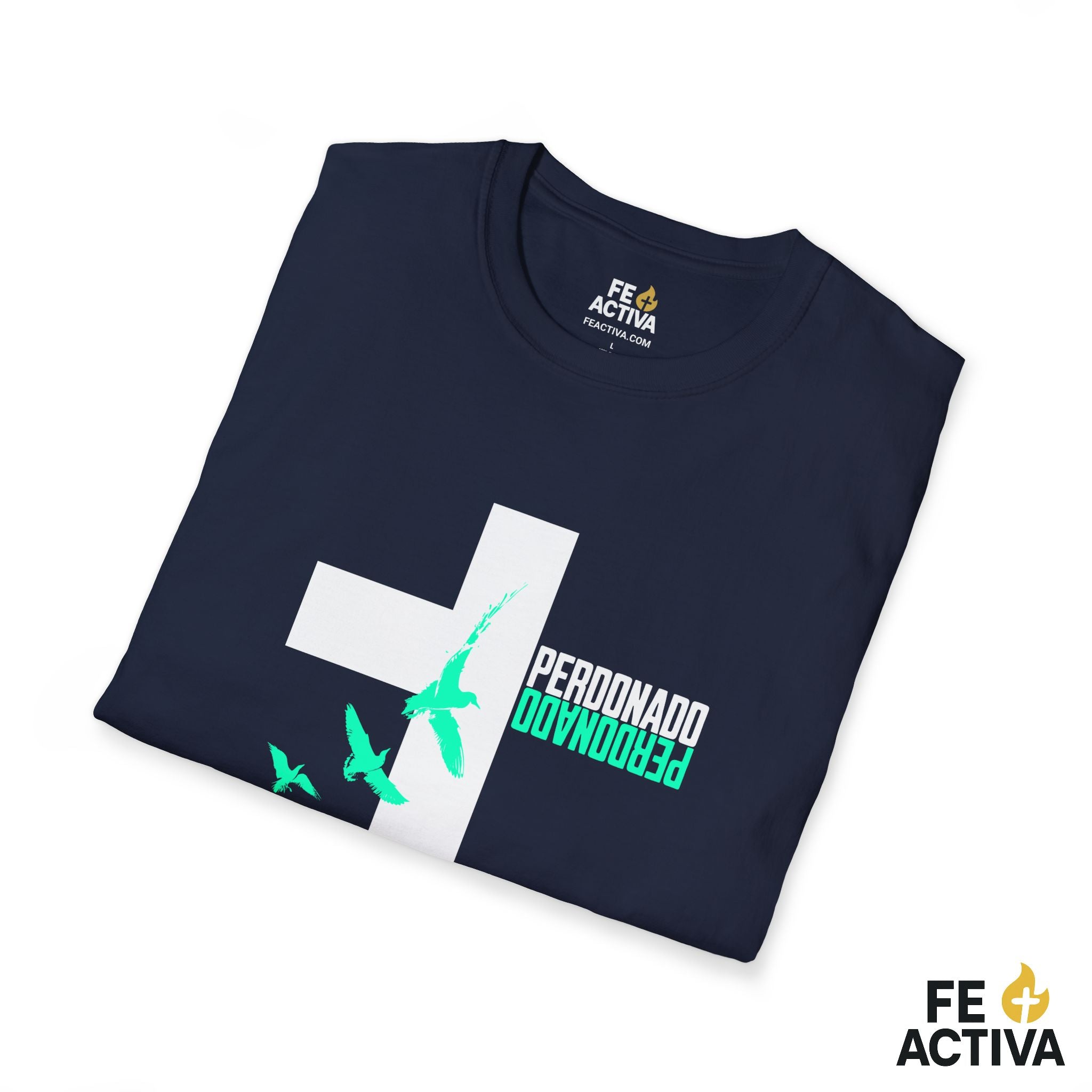 Perdonado  | Camiseta Cristiana | Fe Activa