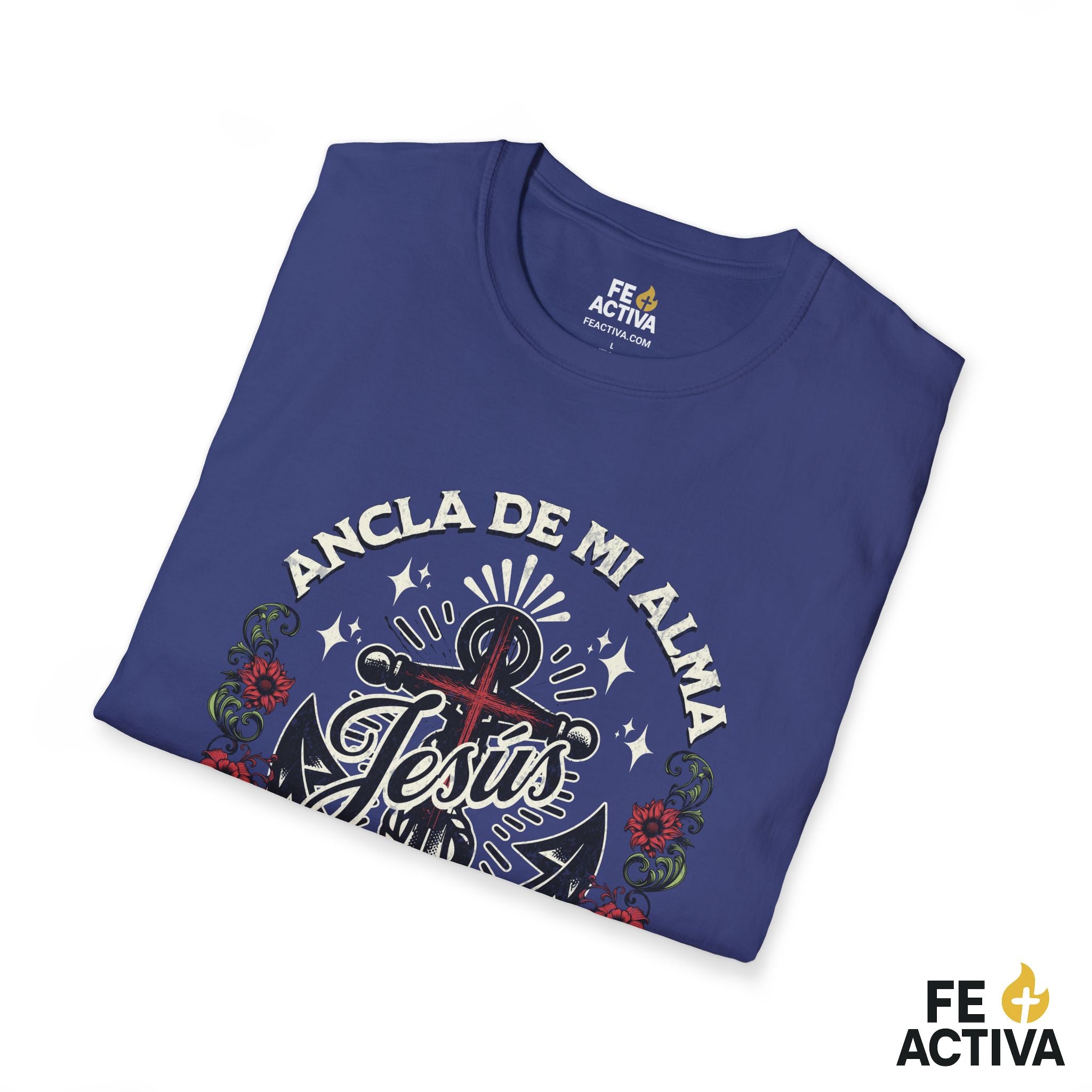 Ancla de mi Alma – Hebreos 6:19 | Camiseta Cristiana | Fe Activa