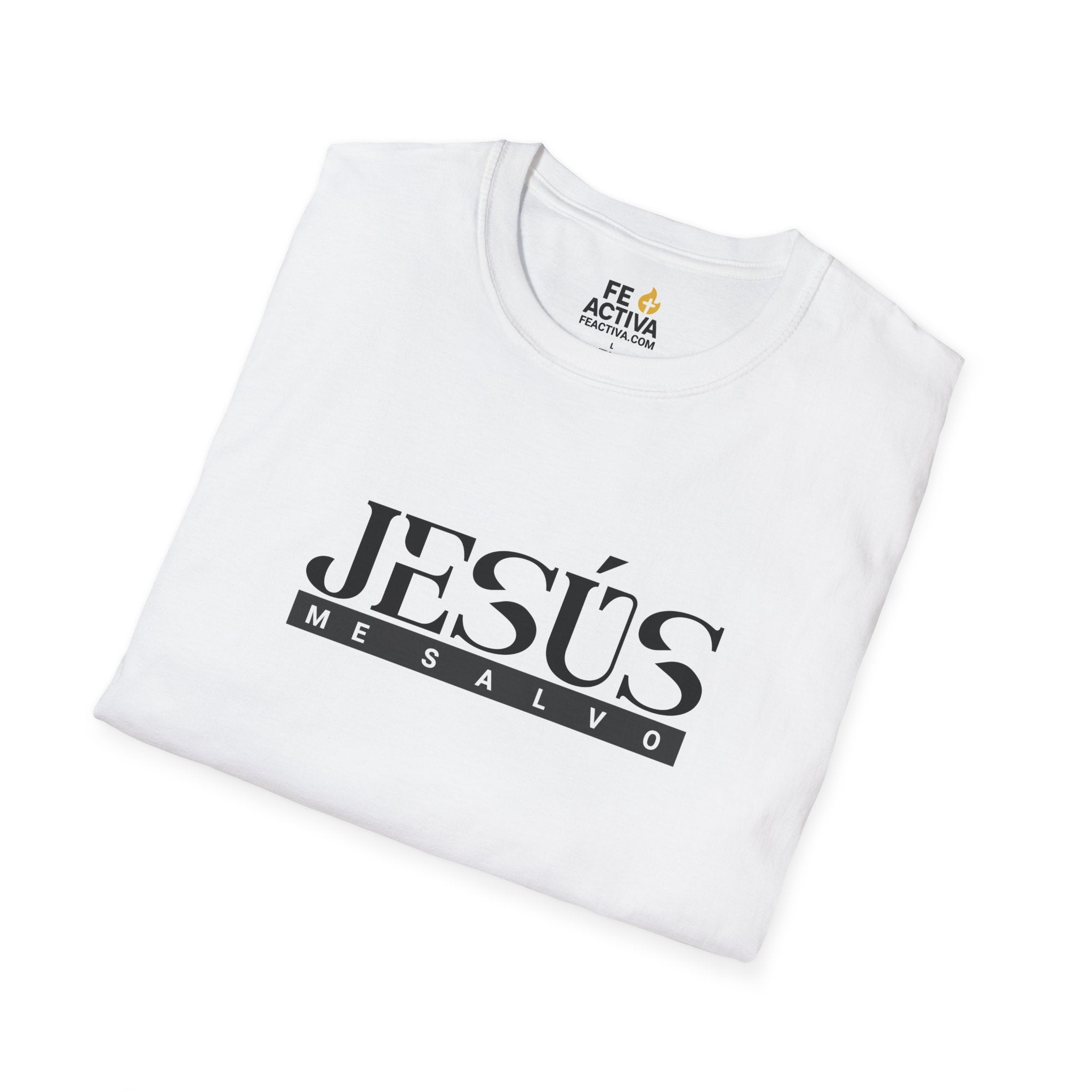 Jesus me Salvo: Lucas 19:10 | Camiseta Cristiana | Fe Activa