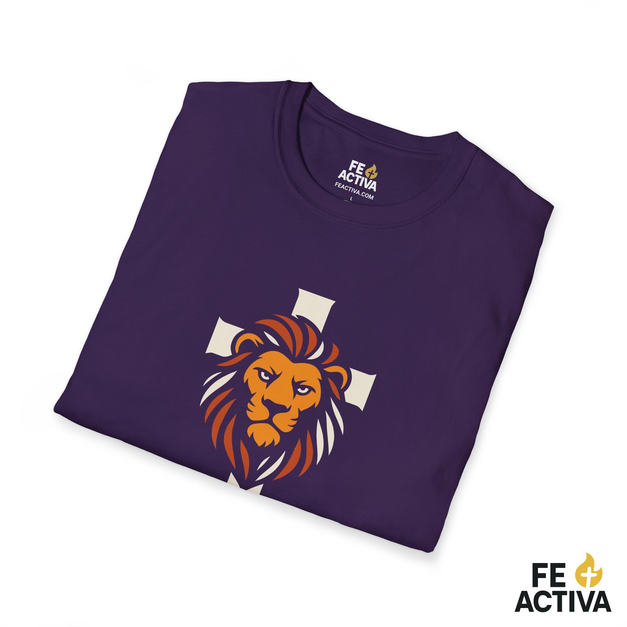 Jesus: El Leon de Judah | Apocalipsis 19:16  | Camiseta Cristiana | Fe Activa