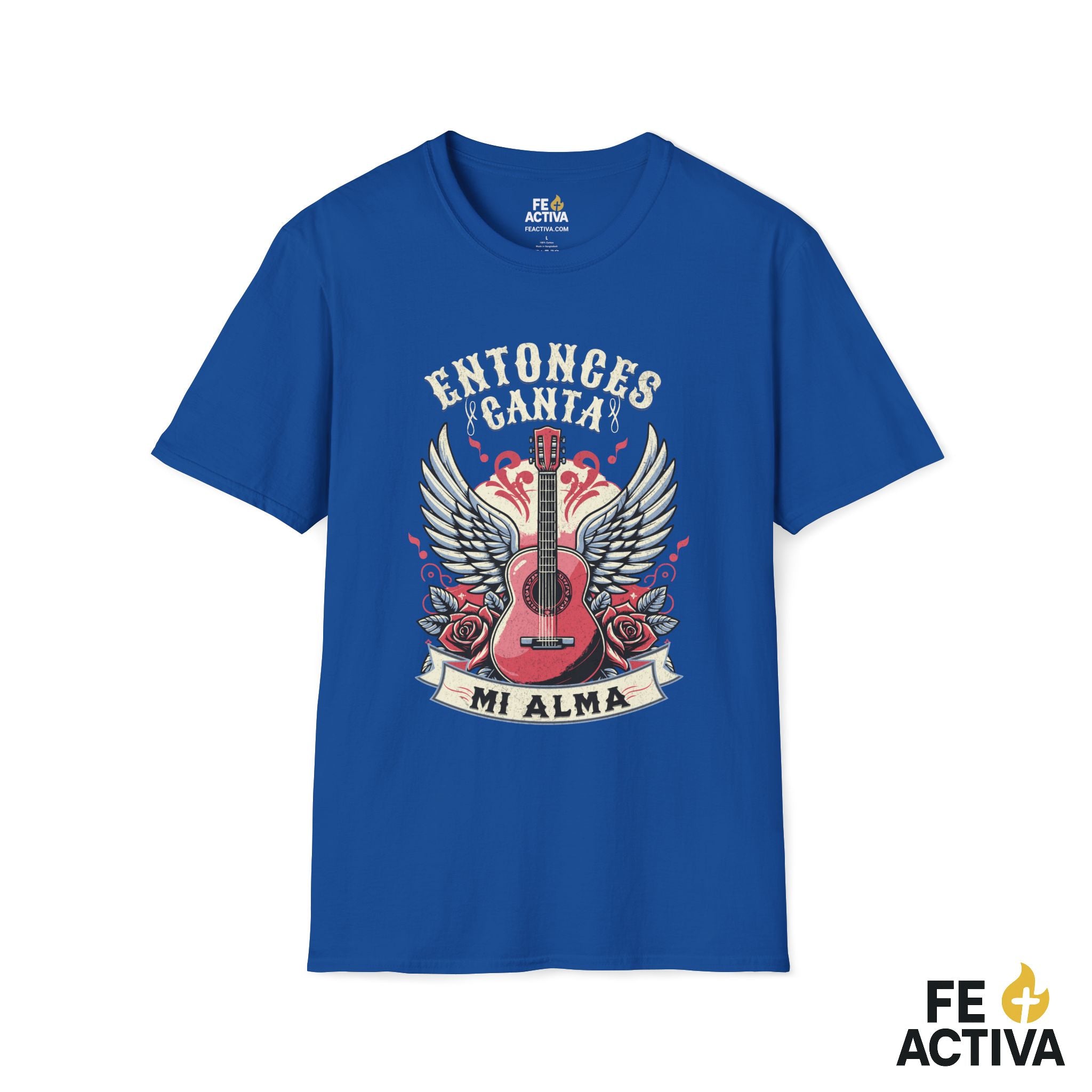 Entonces Canta Mi Alma – Salmo 104:33 | Camiseta Cristiana | Fe Activa