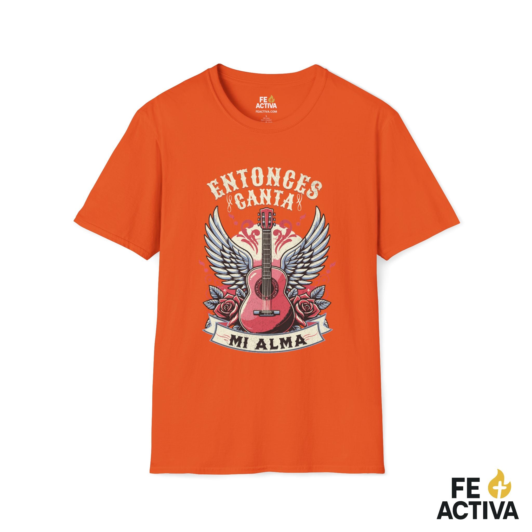 Entonces Canta Mi Alma – Salmo 104:33 | Camiseta Cristiana | Fe Activa