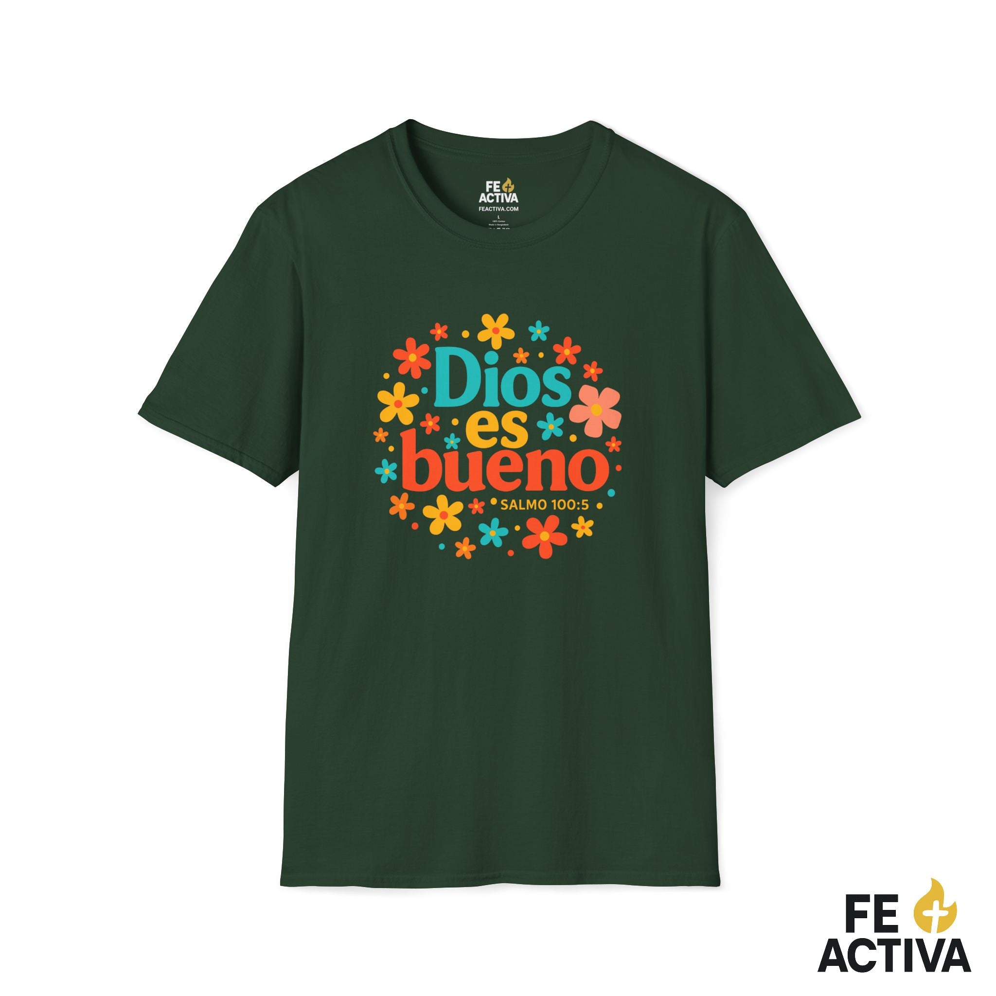 Dios es Bueno  | Camiseta Cristiana | Fe Activ:a