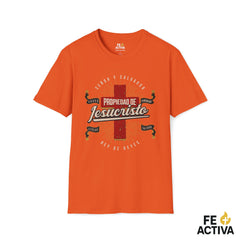 Propiedad de Jesucristo – Gálatas 2:20 | Camiseta Cristiana | Fe Activa
