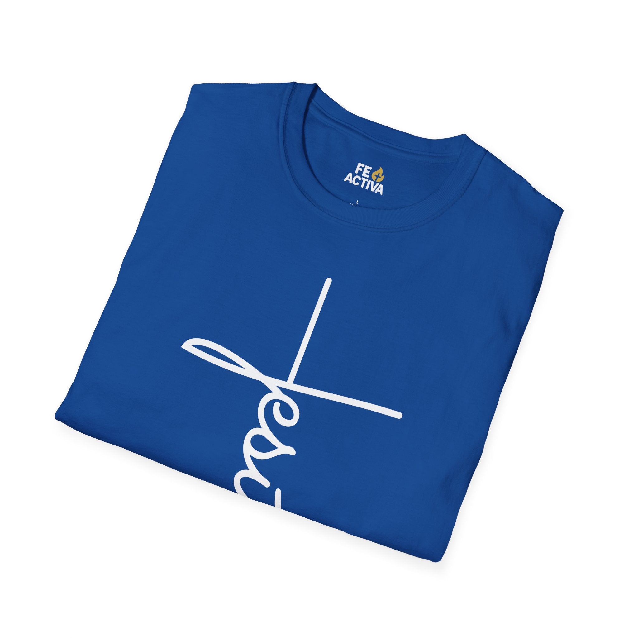 La Cruz y Jesus - Camiseta Cristiana en Español