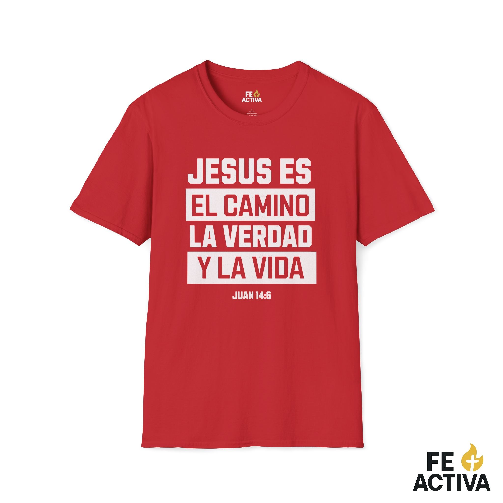 Juan 14:6 Camiseta Cristiana | Jesus es el Camino, la verdad y la Vida