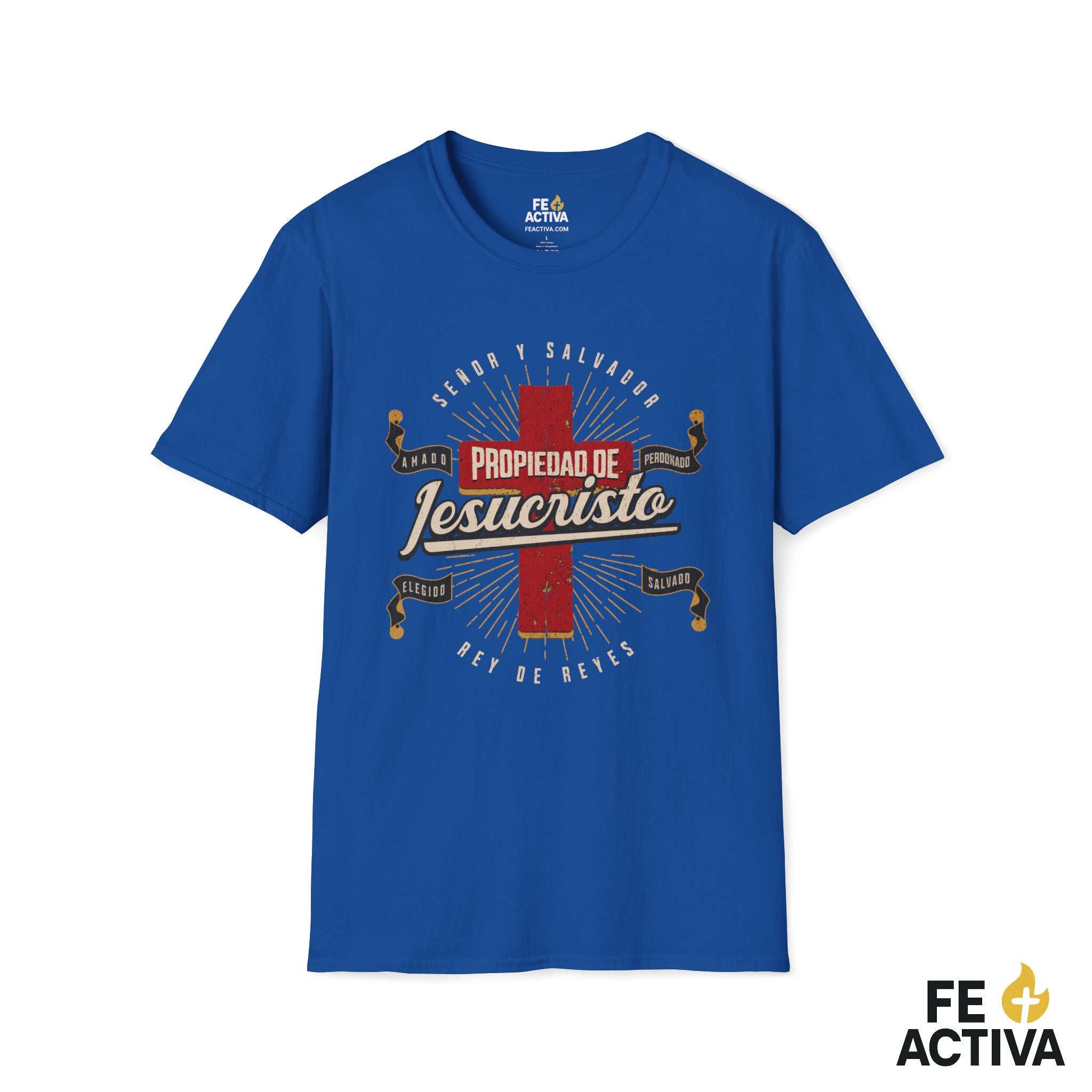 Propiedad de Jesucristo – Gálatas 2:20 | Camiseta Cristiana | Fe Activa