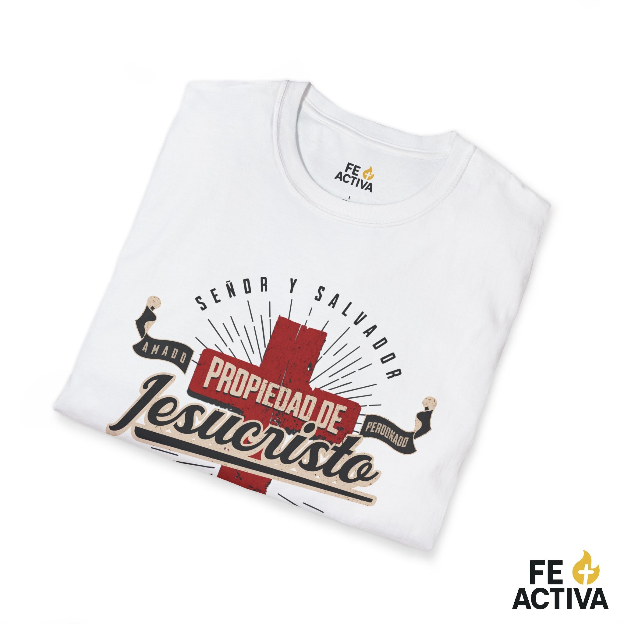 Propiedad de Jesucristo – Gálatas 2:20 | Camiseta Cristiana | Fe Activa