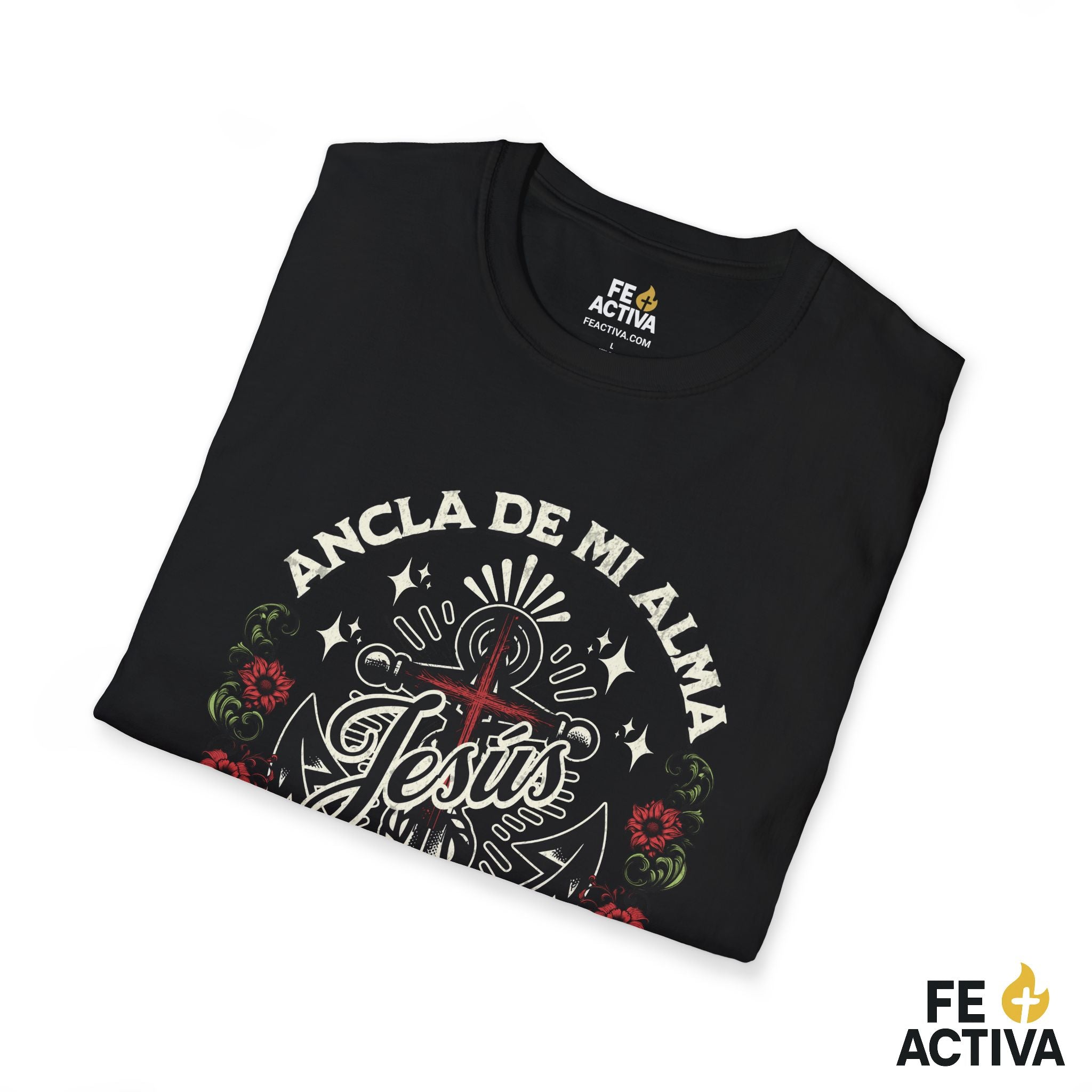 Ancla de mi Alma – Hebreos 6:19 | Camiseta Cristiana | Fe Activa