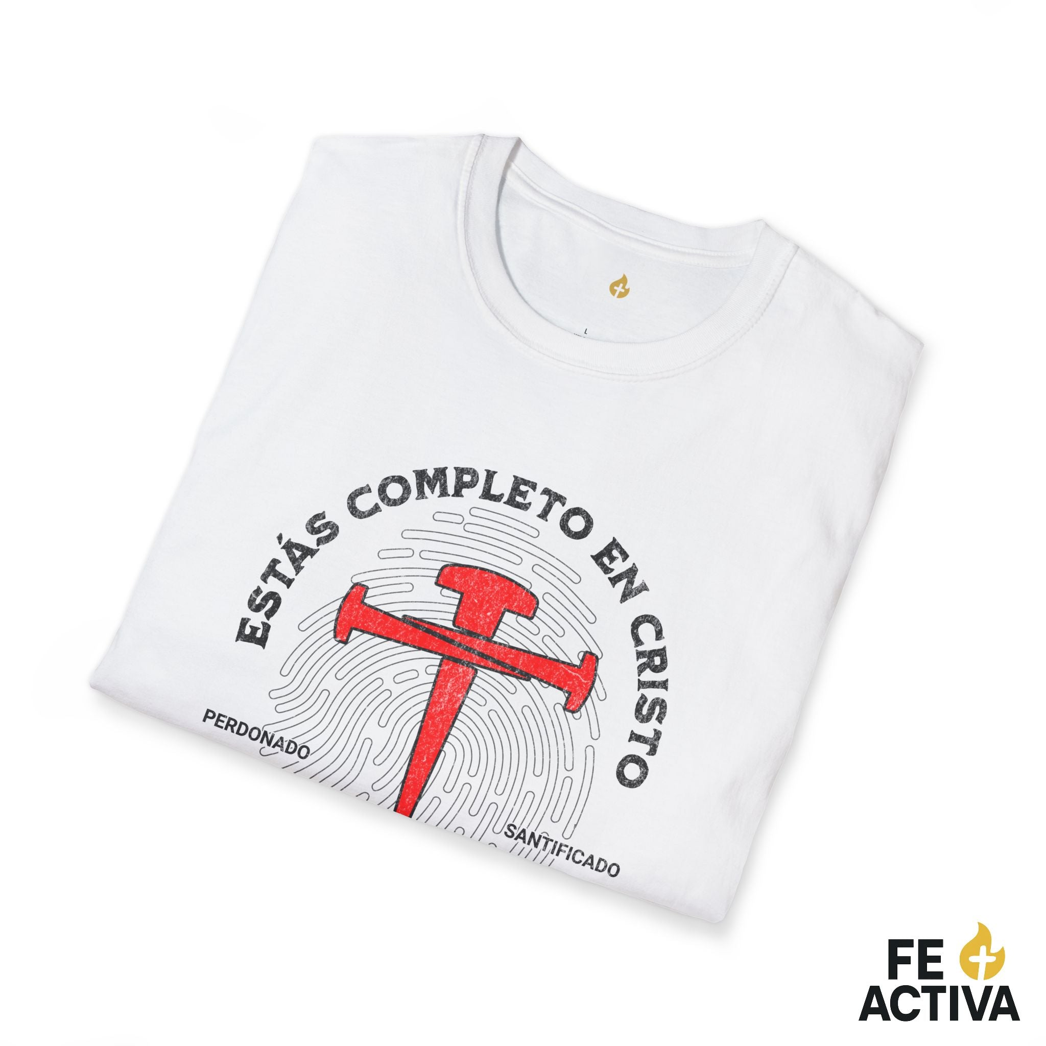 Identidad Cristiana – 1 Corintios 1:30 | Camiseta Cristiana | Fe Activa