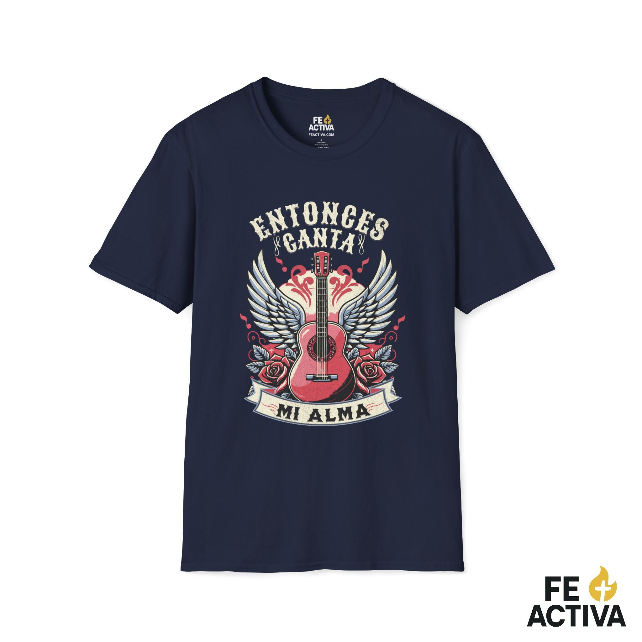 Entonces Canta Mi Alma – Salmo 104:33 | Camiseta Cristiana | Fe Activa
