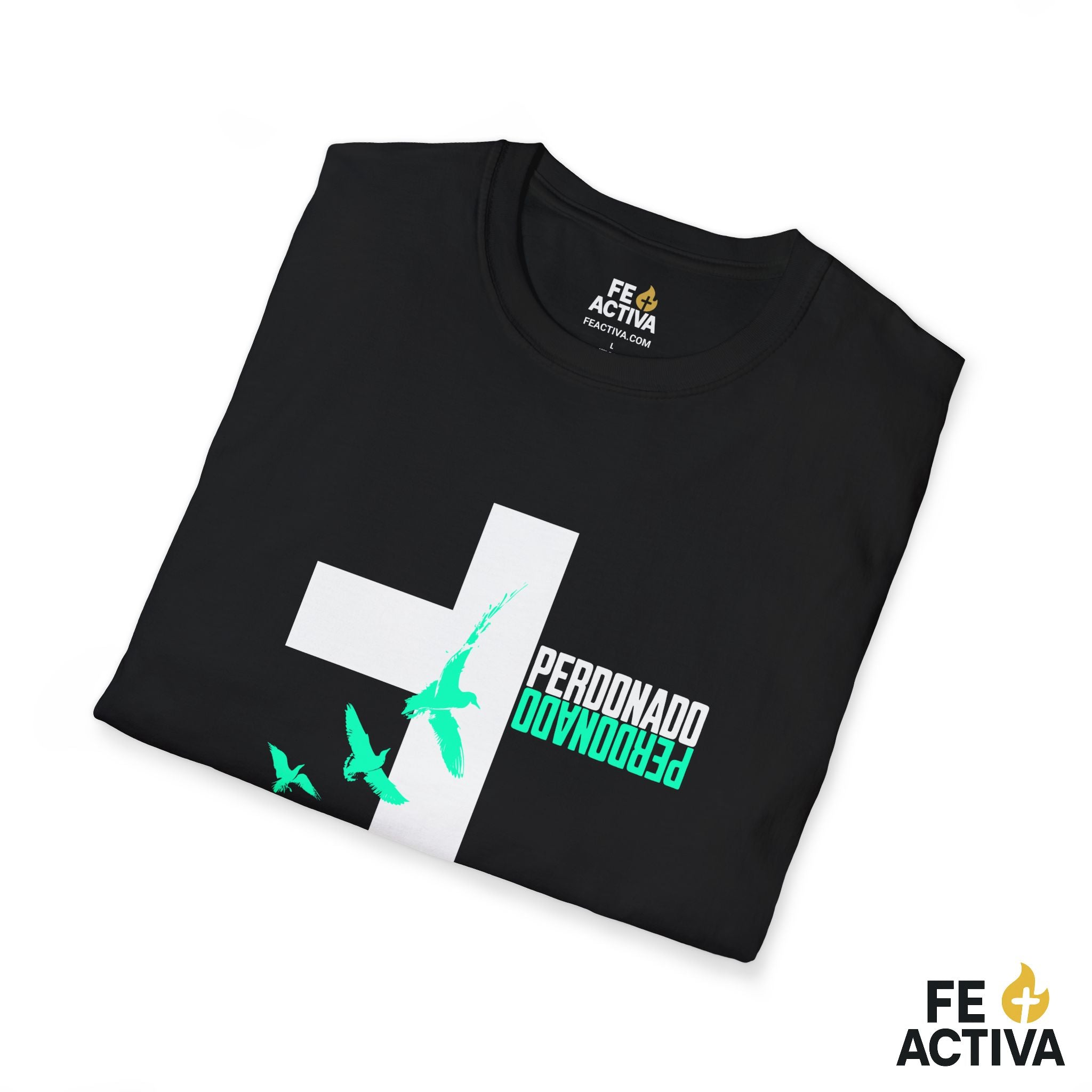 Perdonado  | Camiseta Cristiana | Fe Activa