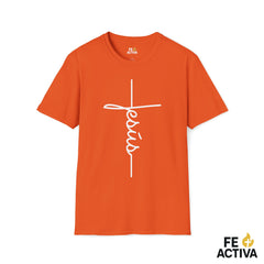 La Cruz y Jesus - Camiseta Cristiana en Español
