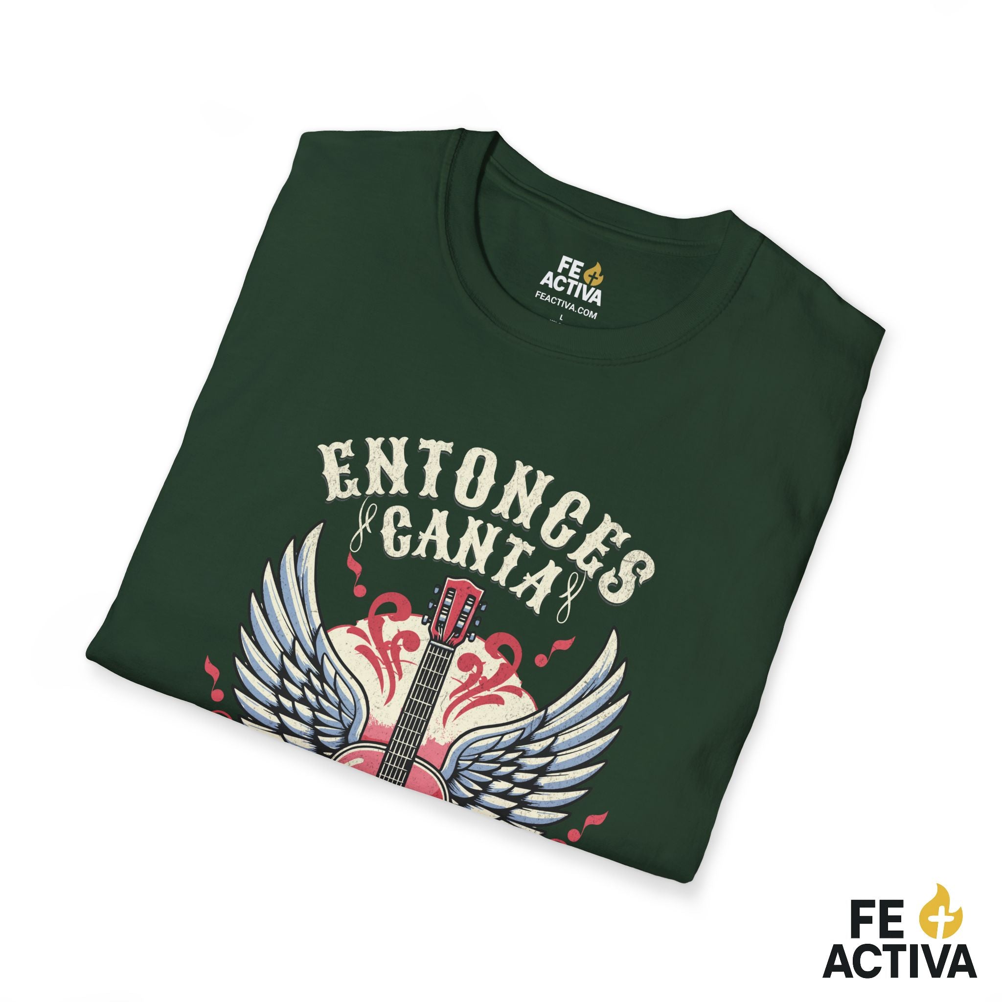 Entonces Canta Mi Alma – Salmo 104:33 | Camiseta Cristiana | Fe Activa