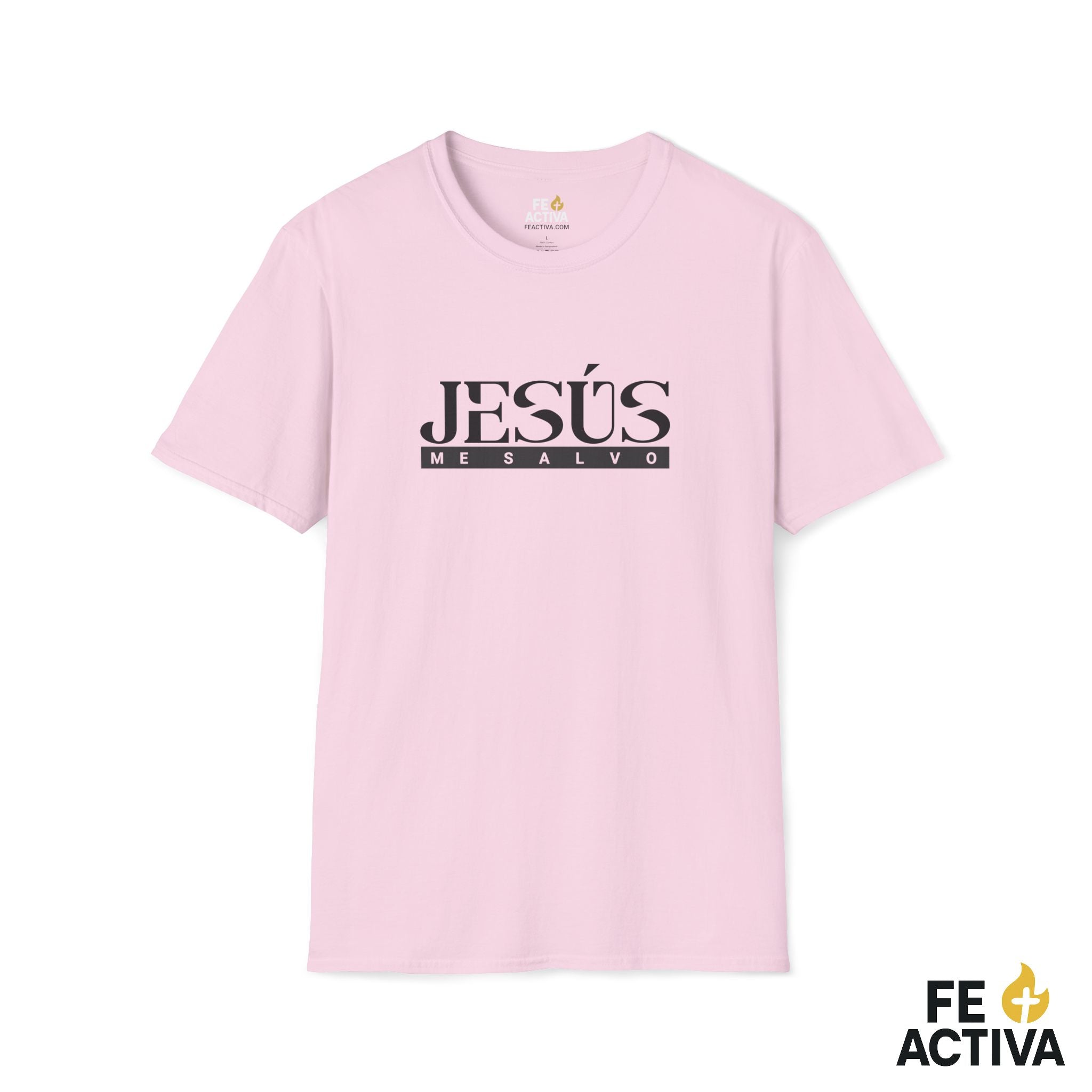 Jesus me Salvo: Lucas 19:10 | Camiseta Cristiana | Fe Activa