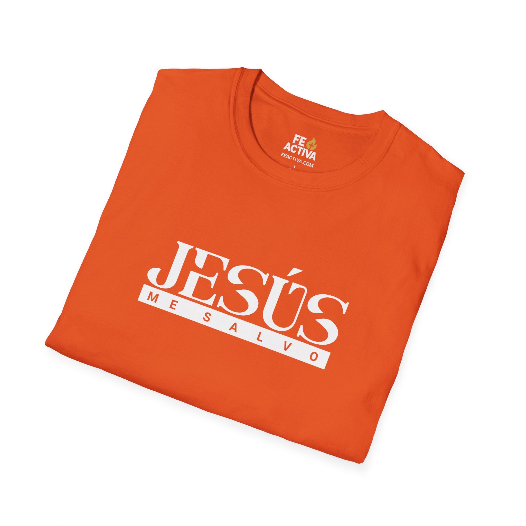 Jesus me Salvo: Lucas 19:10 | Camiseta Cristiana | Fe Activa