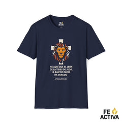 Jesus: El Leon de Judah | Apocalipsis 19:16  | Camiseta Cristiana | Fe Activa