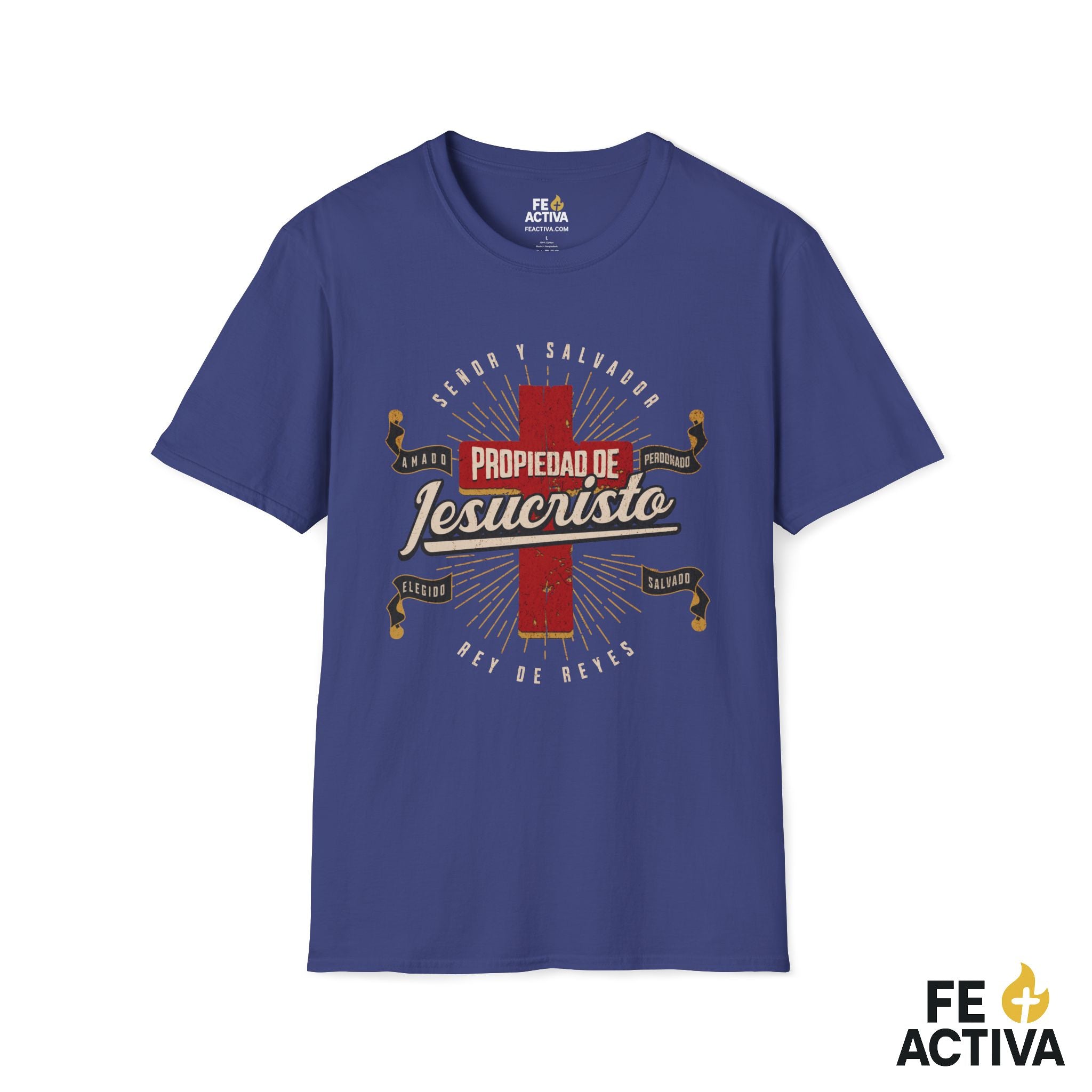 Propiedad de Jesucristo – Gálatas 2:20 | Camiseta Cristiana | Fe Activa