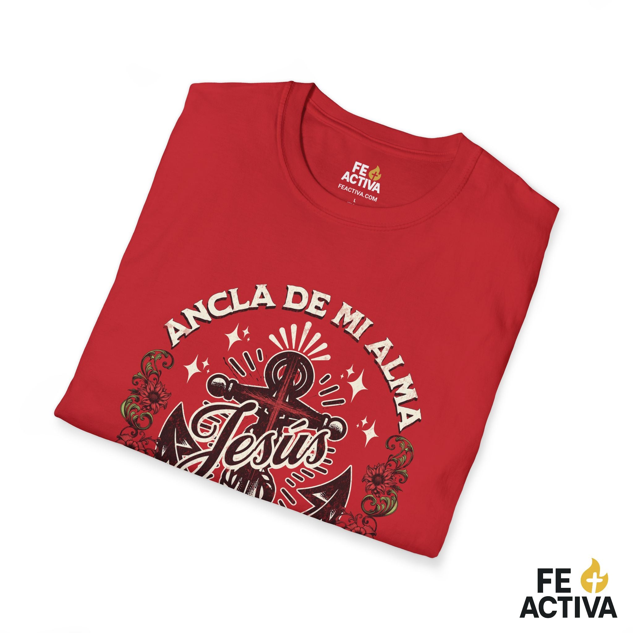Ancla de mi Alma – Hebreos 6:19 | Camiseta Cristiana | Fe Activa