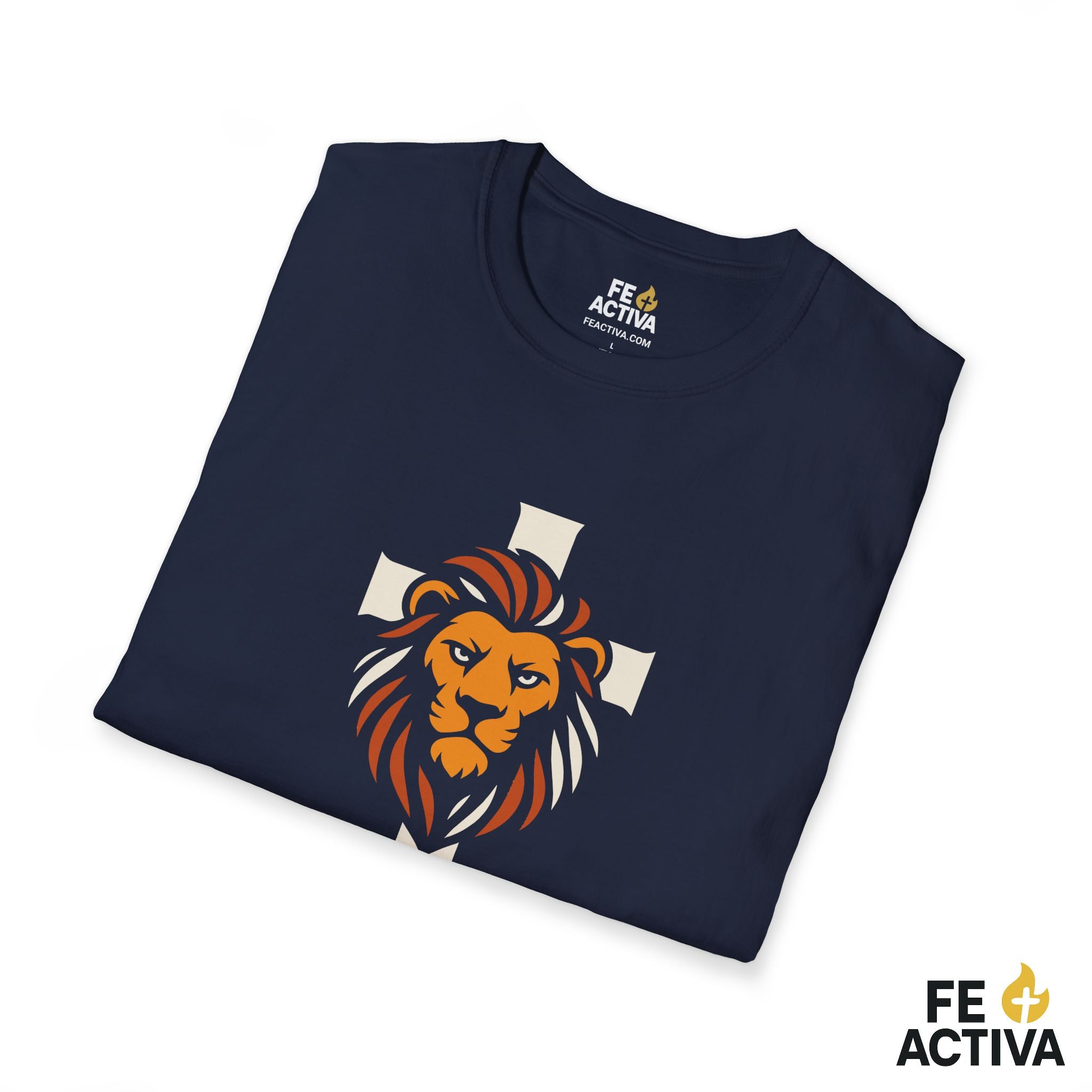 Jesus: El Leon de Judah | Apocalipsis 19:16  | Camiseta Cristiana | Fe Activa