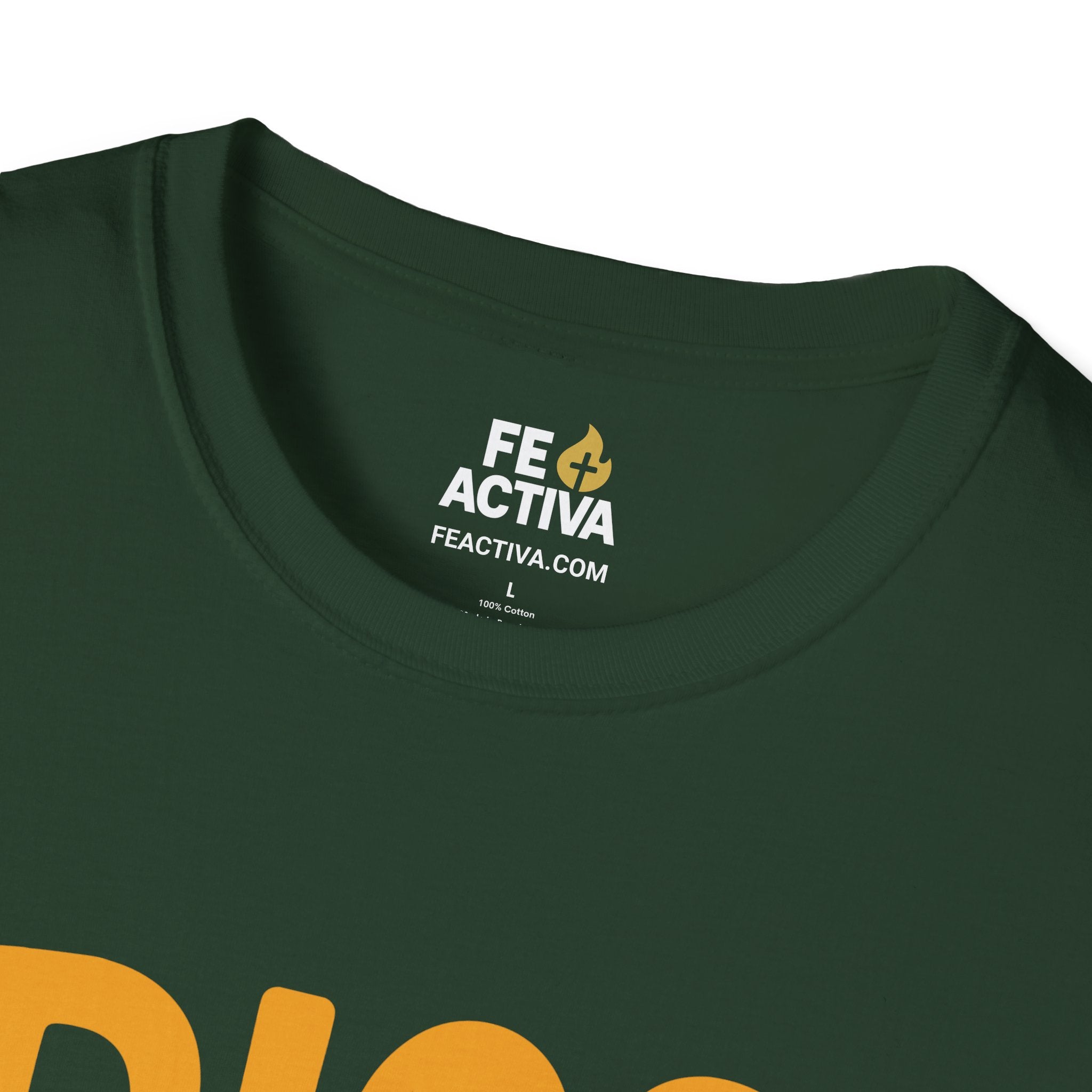 Dios es Amor  | Camiseta Cristiana | Fe Activa