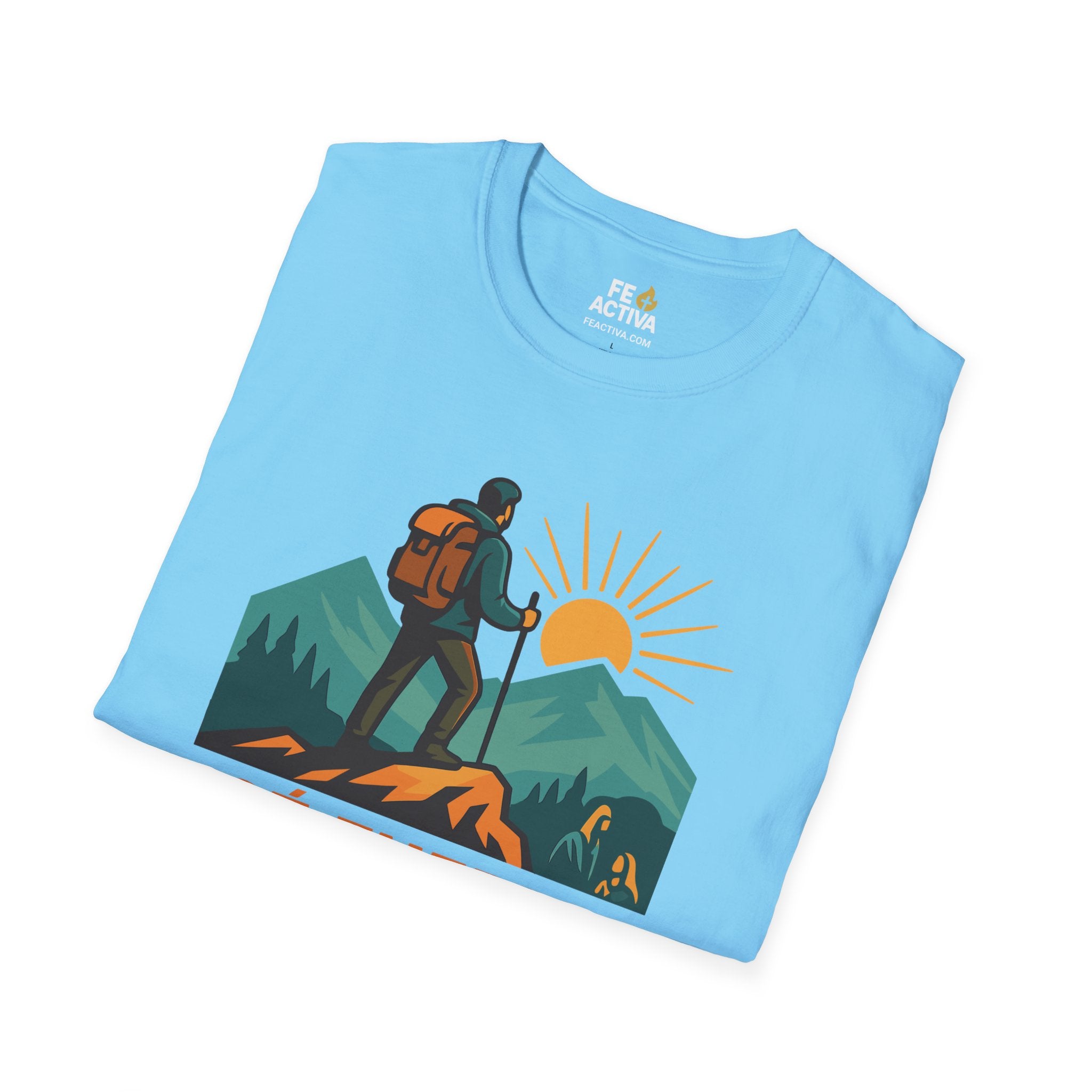 Se Fuerte y Valiente Josue 1:9 | Camiseta Cristiana | Fe Activa