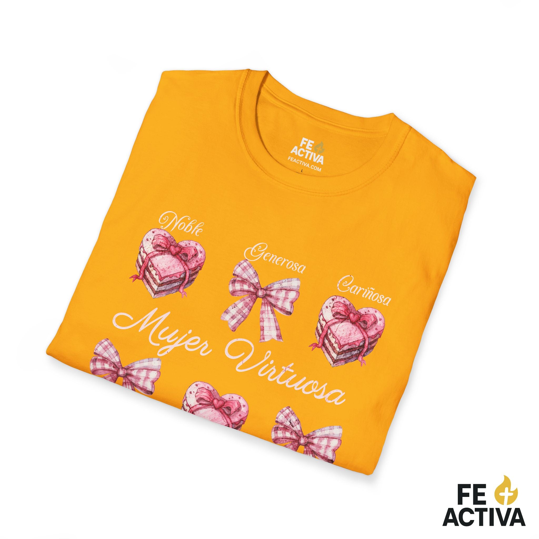 Mujer Virtuosa – Proverbios 31 | Camiseta Cristiana | Fe Activa