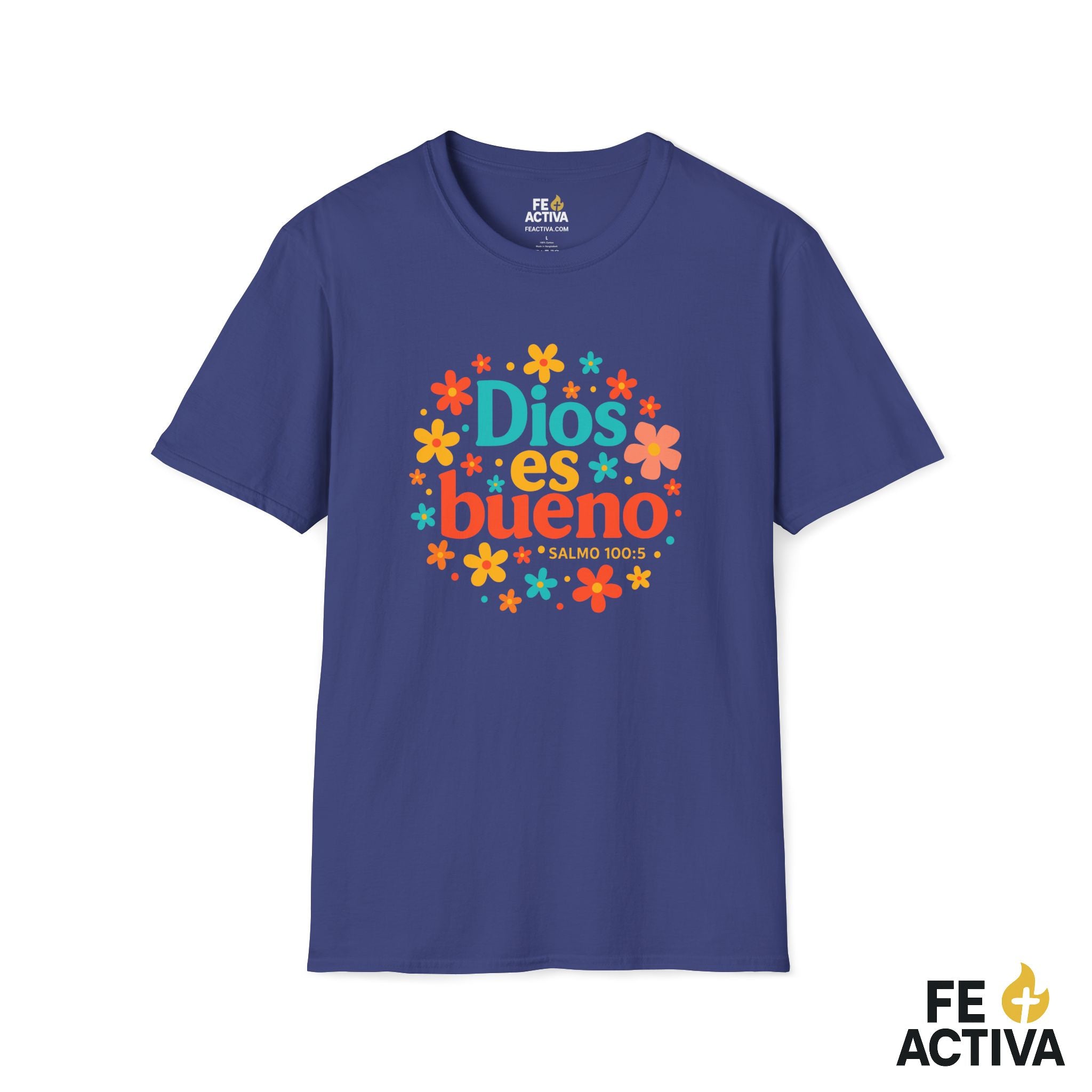 Dios es Bueno  | Camiseta Cristiana | Fe Activ:a