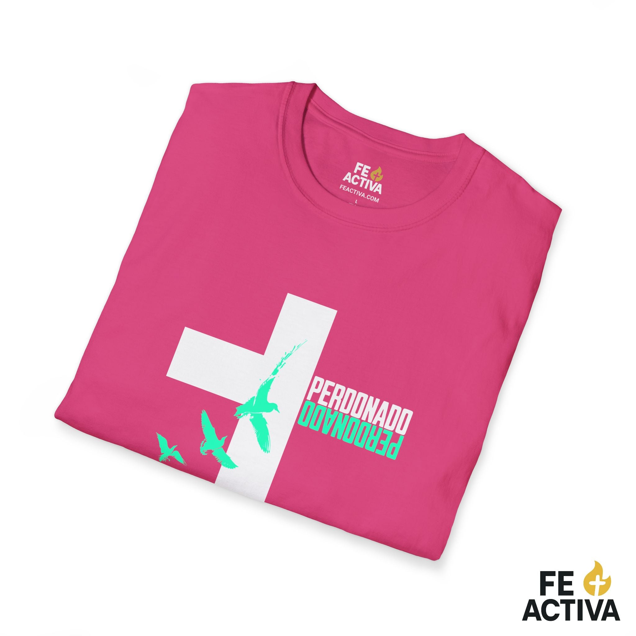 Perdonado  | Camiseta Cristiana | Fe Activa