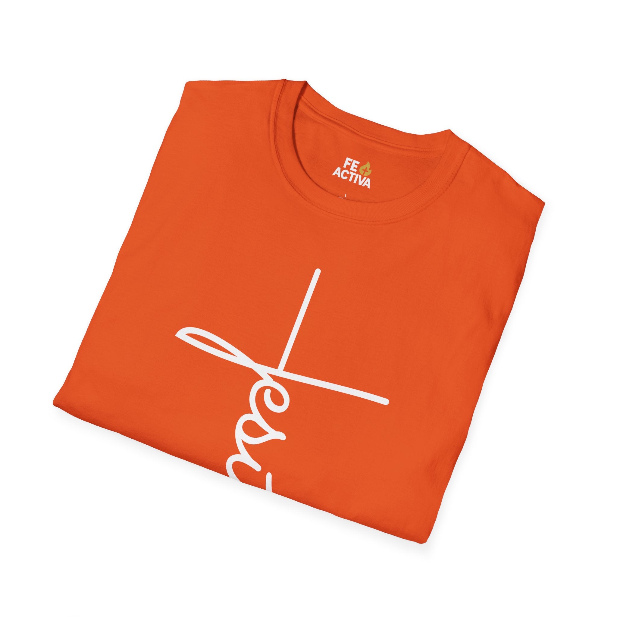 La Cruz y Jesus - Camiseta Cristiana en Español