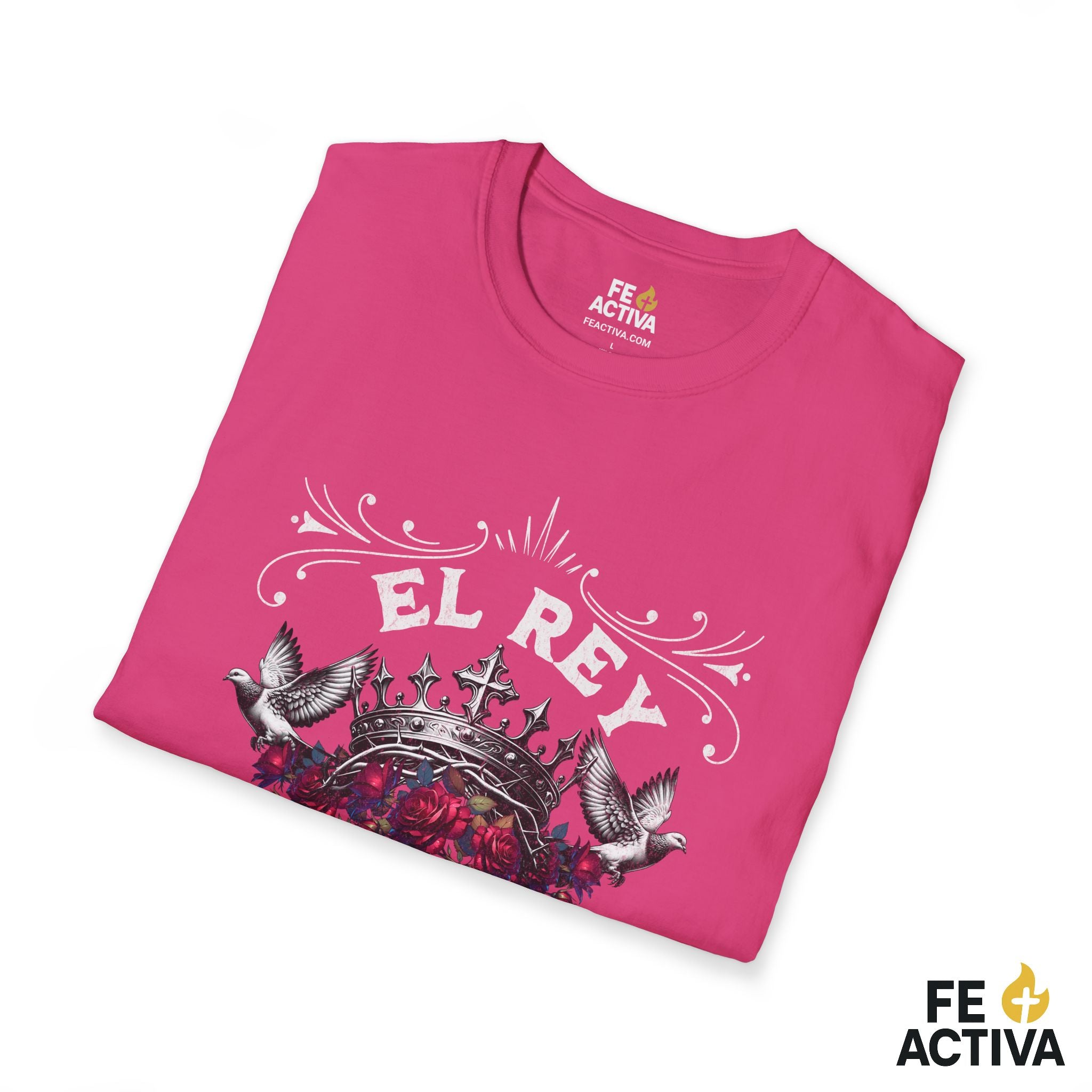 El Rey de Reyes – 1 Timoteo 6:15 | Camiseta Cristiana | Fe Activa