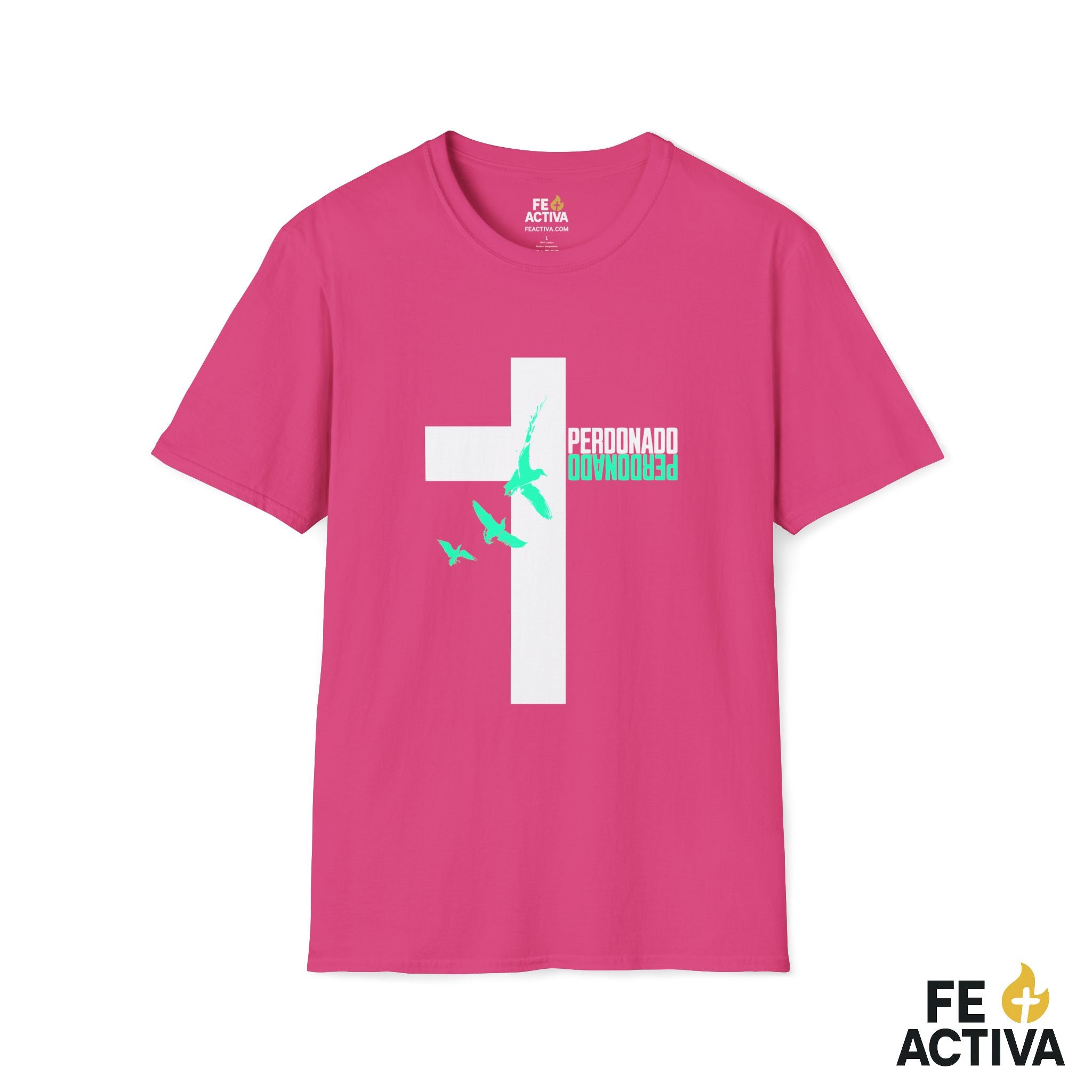 Perdonado  | Camiseta Cristiana | Fe Activa