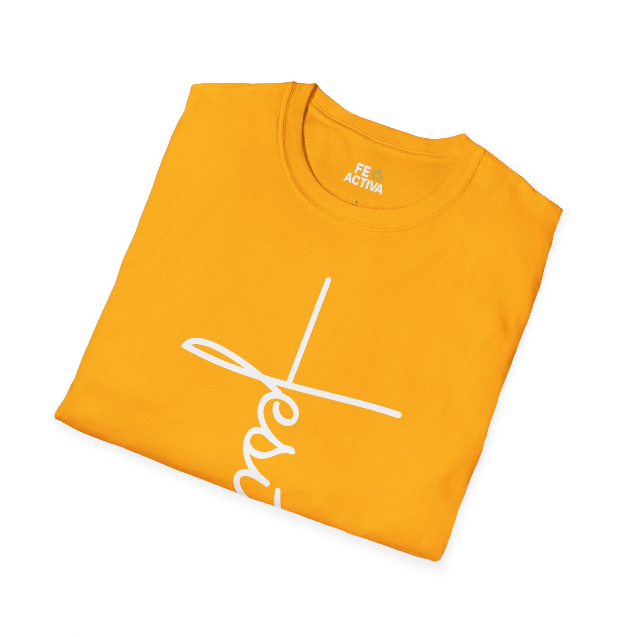 La Cruz y Jesus - Camiseta Cristiana en Español