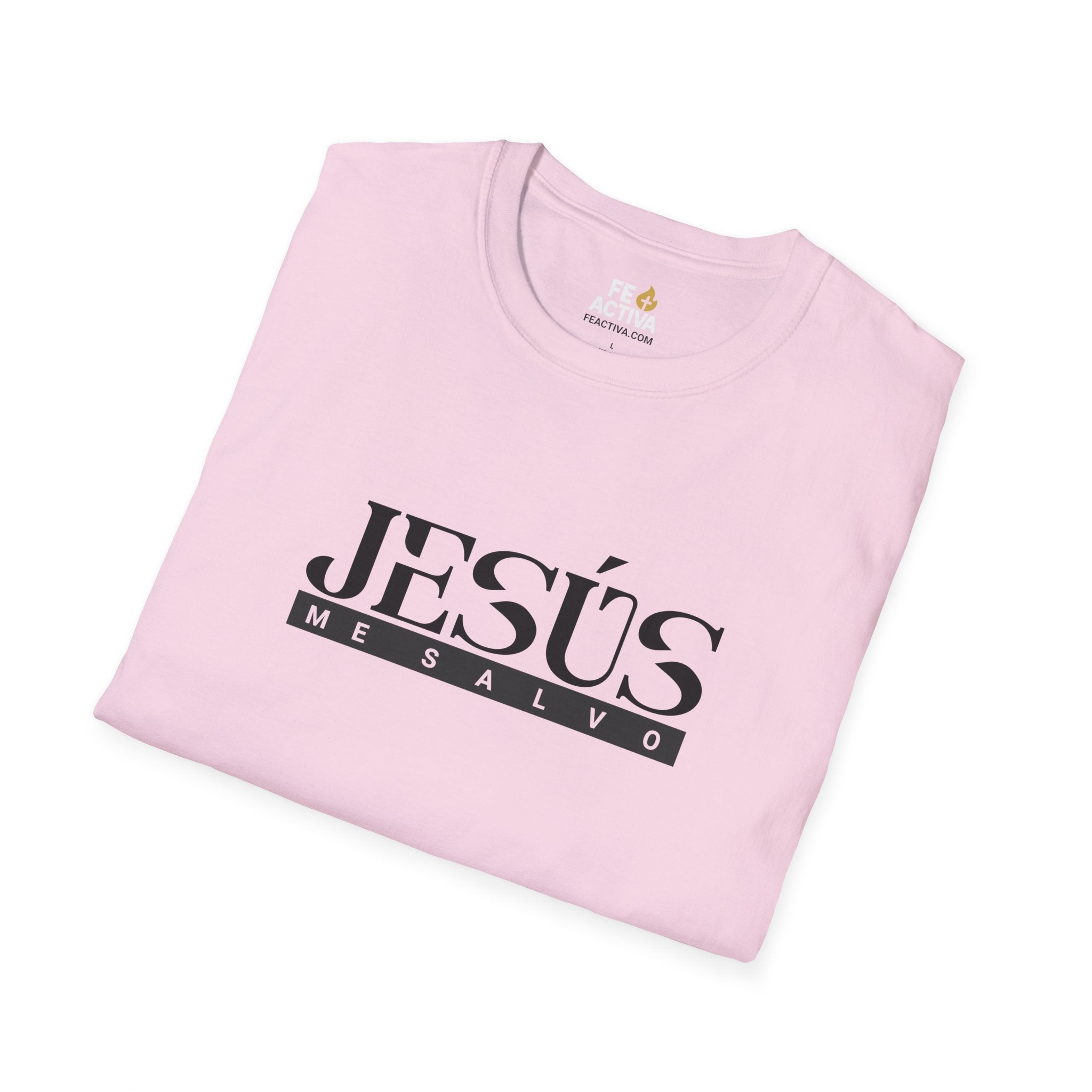 Jesus me Salvo: Lucas 19:10 | Camiseta Cristiana | Fe Activa