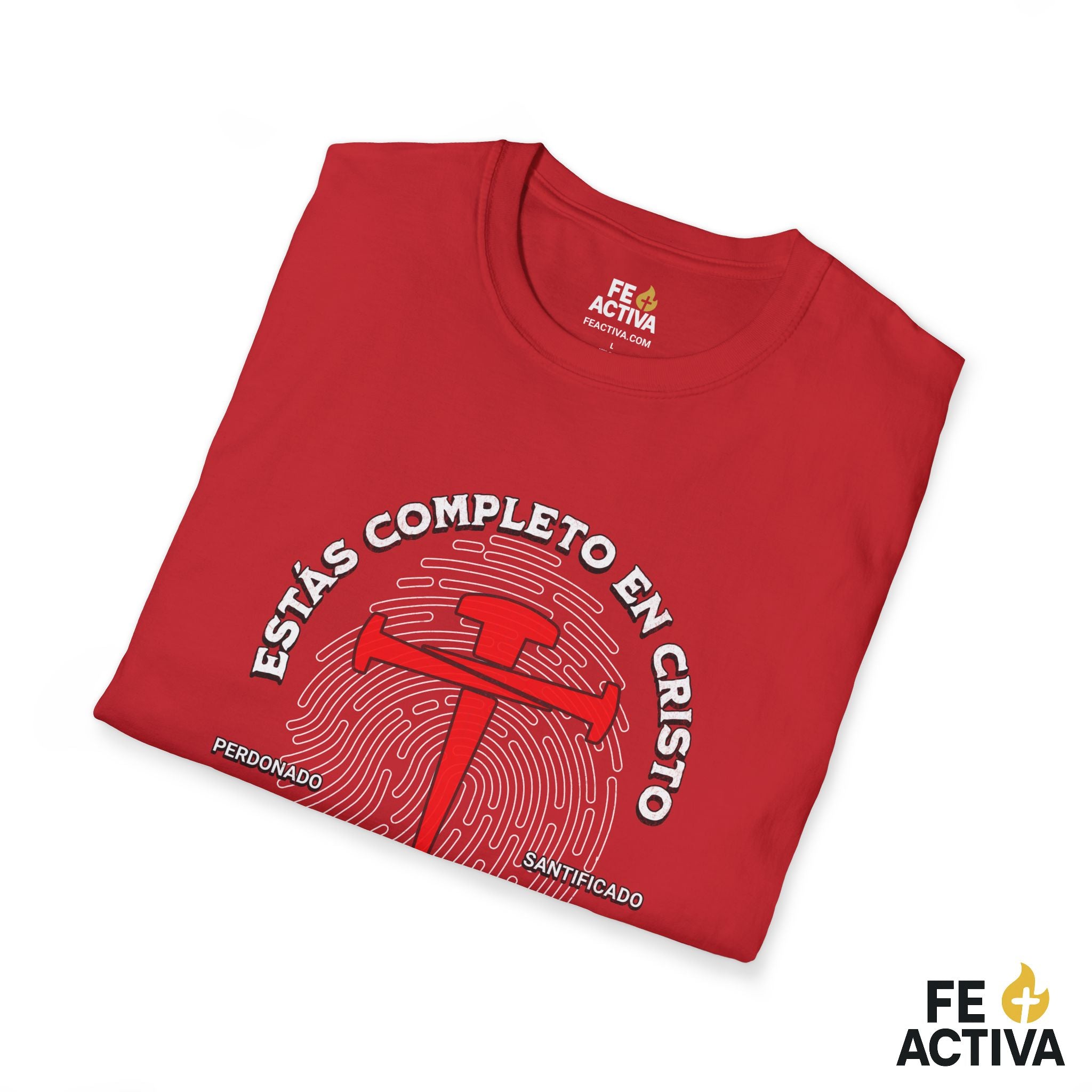 Identidad Cristiana – 1 Corintios 1:30 | Camiseta Cristiana | Fe Activa