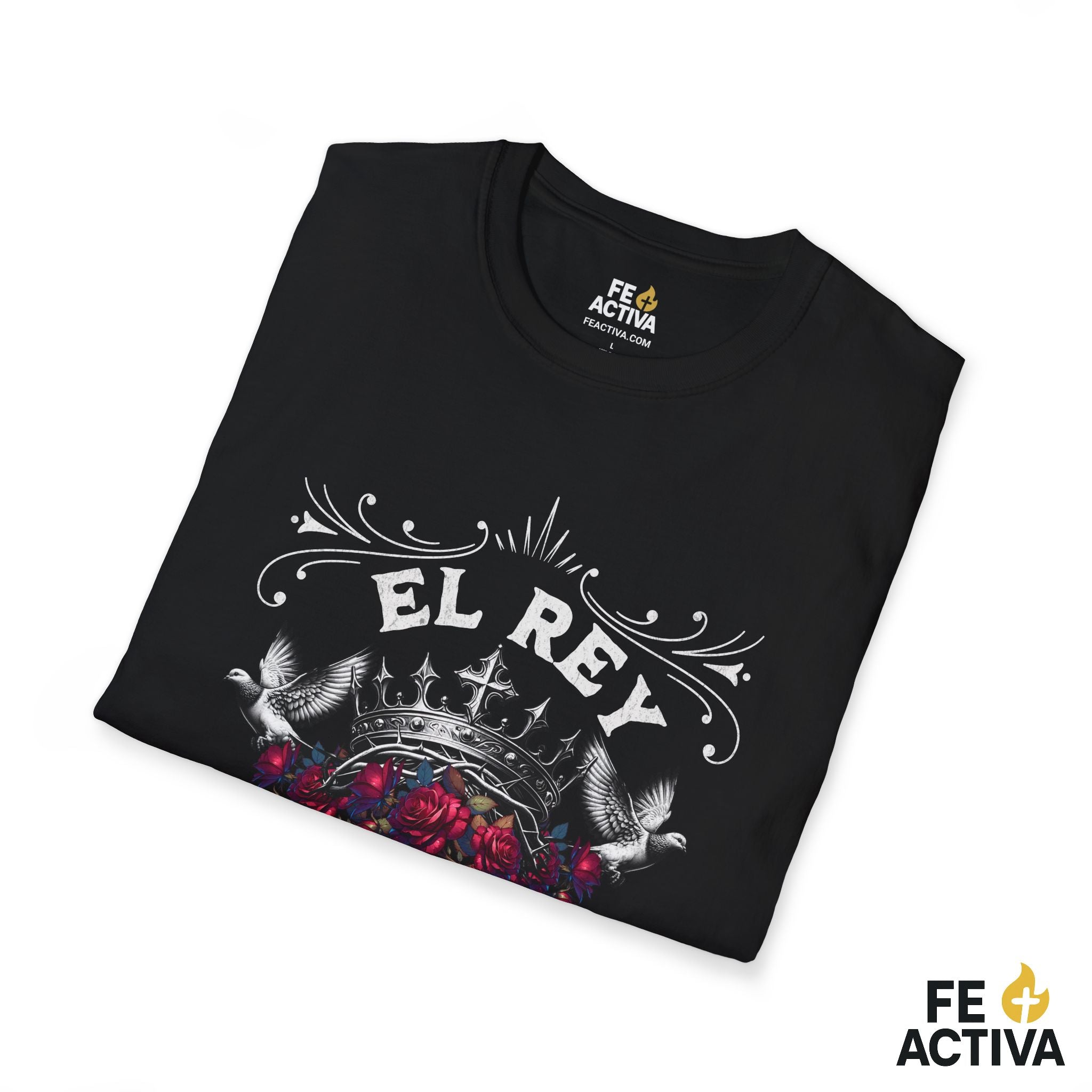 El Rey de Reyes – 1 Timoteo 6:15 | Camiseta Cristiana | Fe Activa
