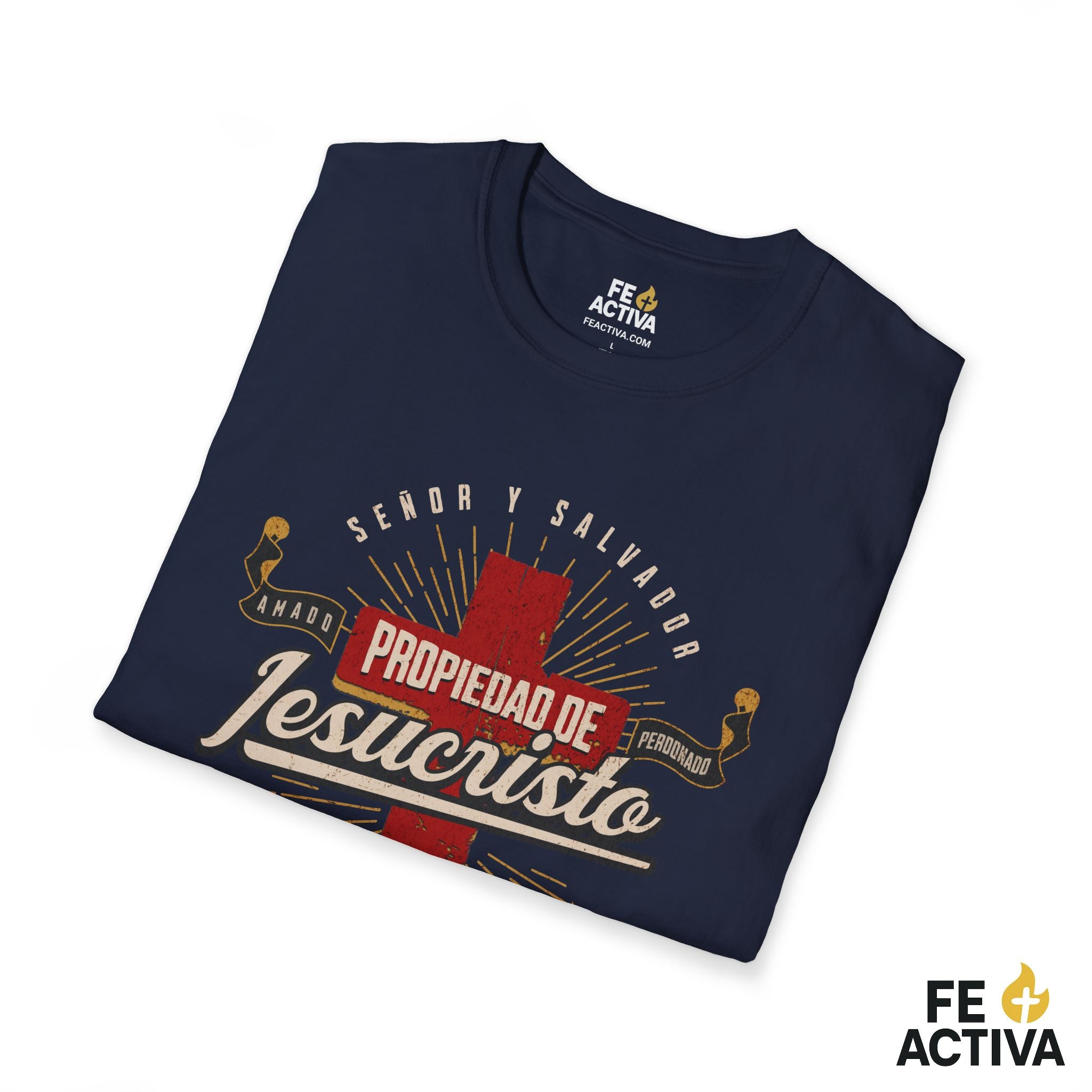 Propiedad de Jesucristo – Gálatas 2:20 | Camiseta Cristiana | Fe Activa