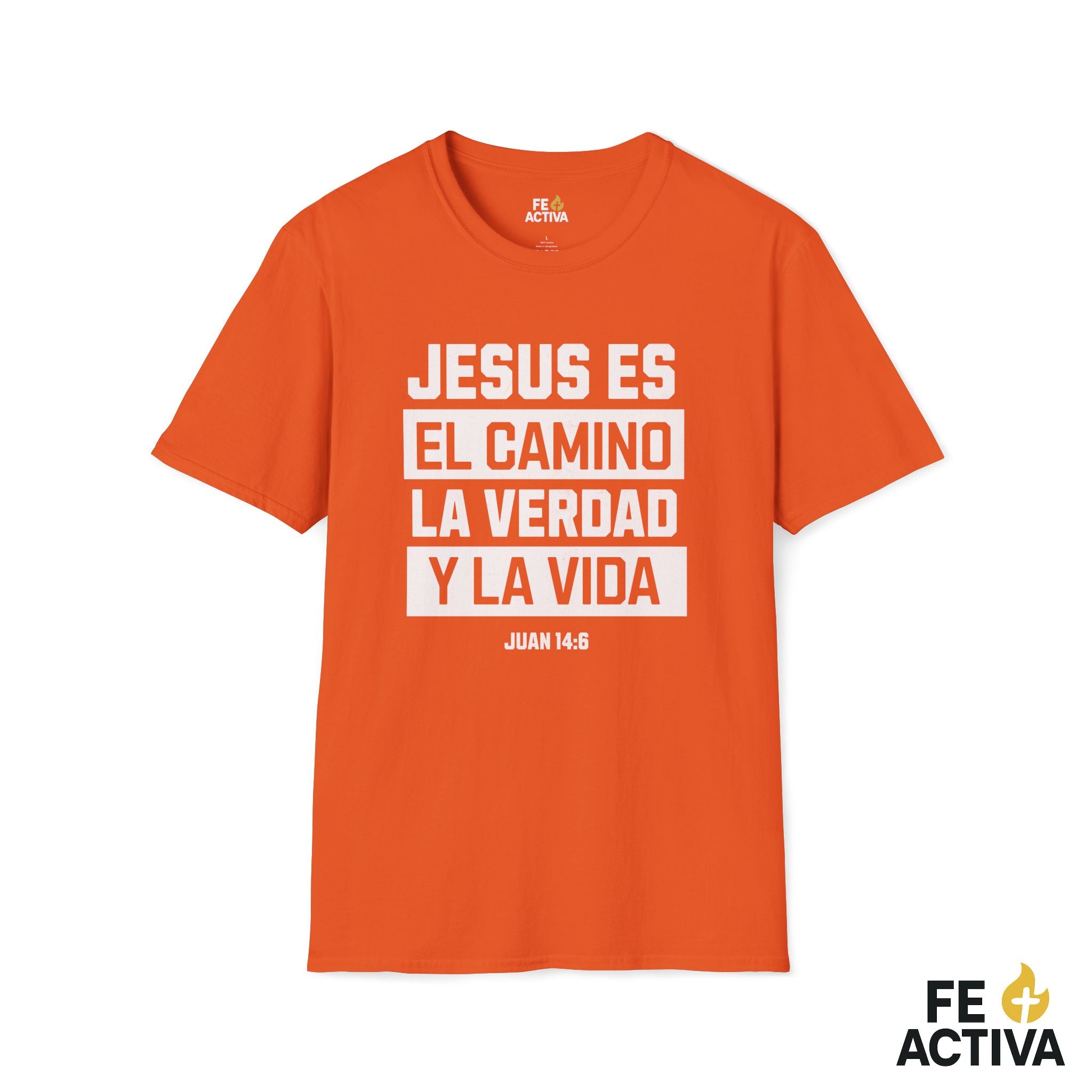 Juan 14:6 Camiseta Cristiana | Jesus es el Camino, la verdad y la Vida