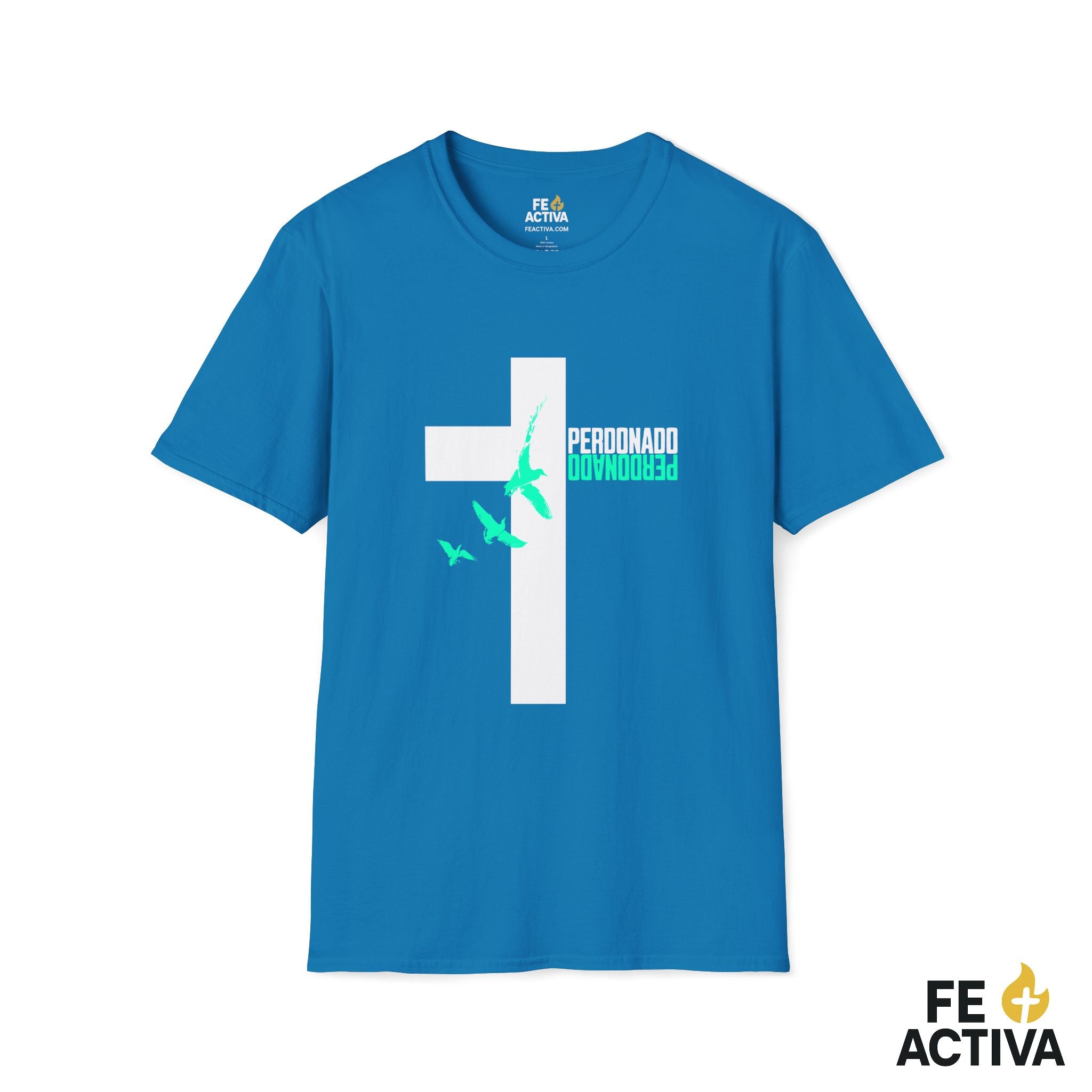 Perdonado  | Camiseta Cristiana | Fe Activa