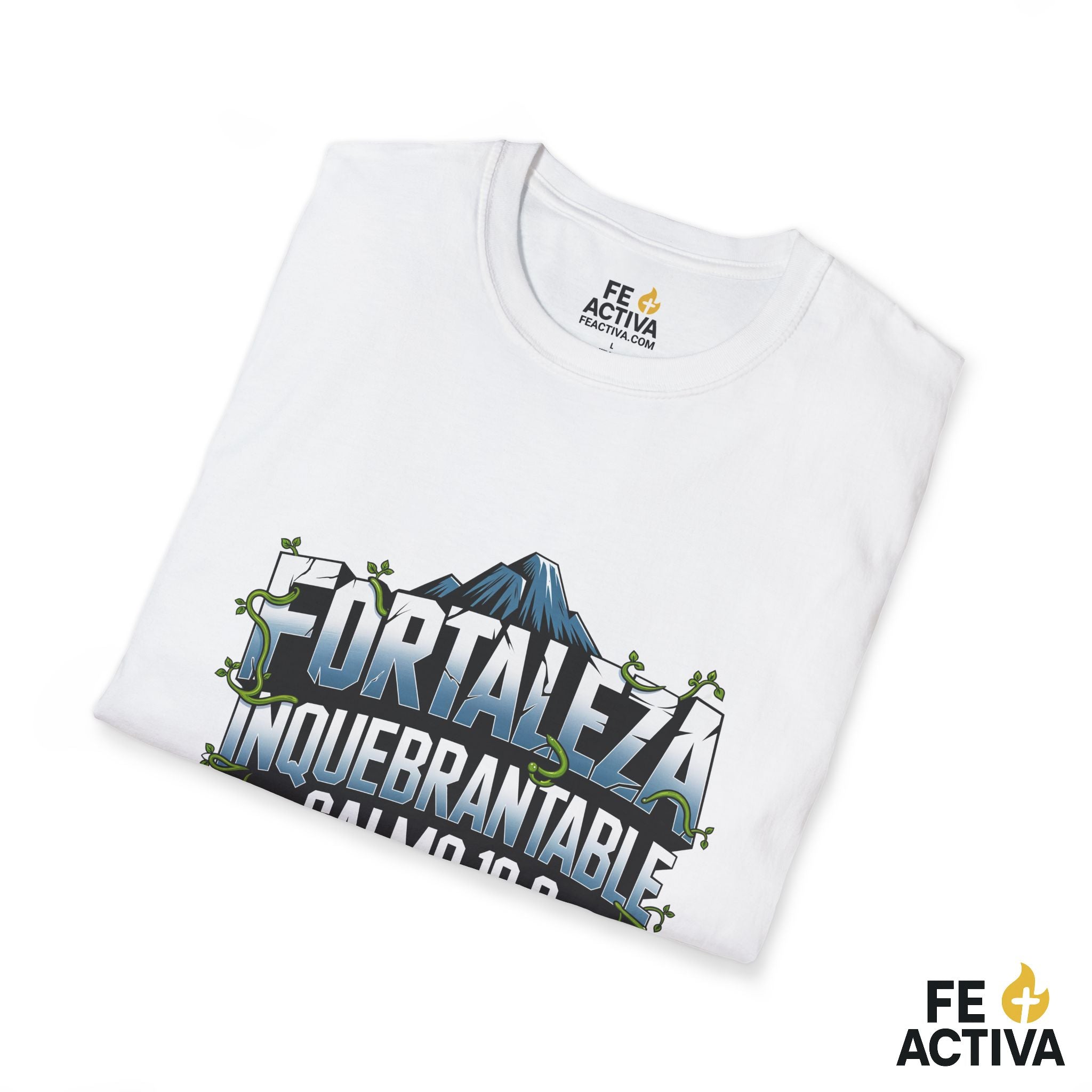 Fortaleza Inquebrantable – Salmo 18:2 | Camiseta Cristiana | Fe Activa