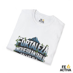 Fortaleza Inquebrantable – Salmo 18:2 | Camiseta Cristiana | Fe Activa