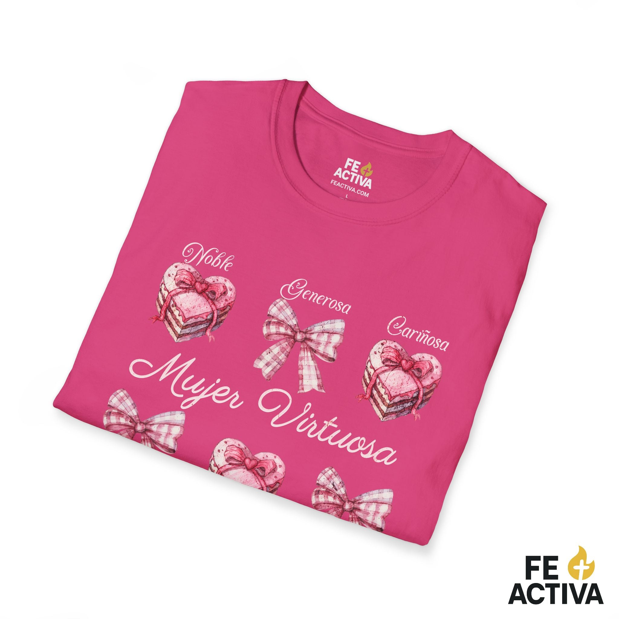 Mujer Virtuosa – Proverbios 31 | Camiseta Cristiana | Fe Activa