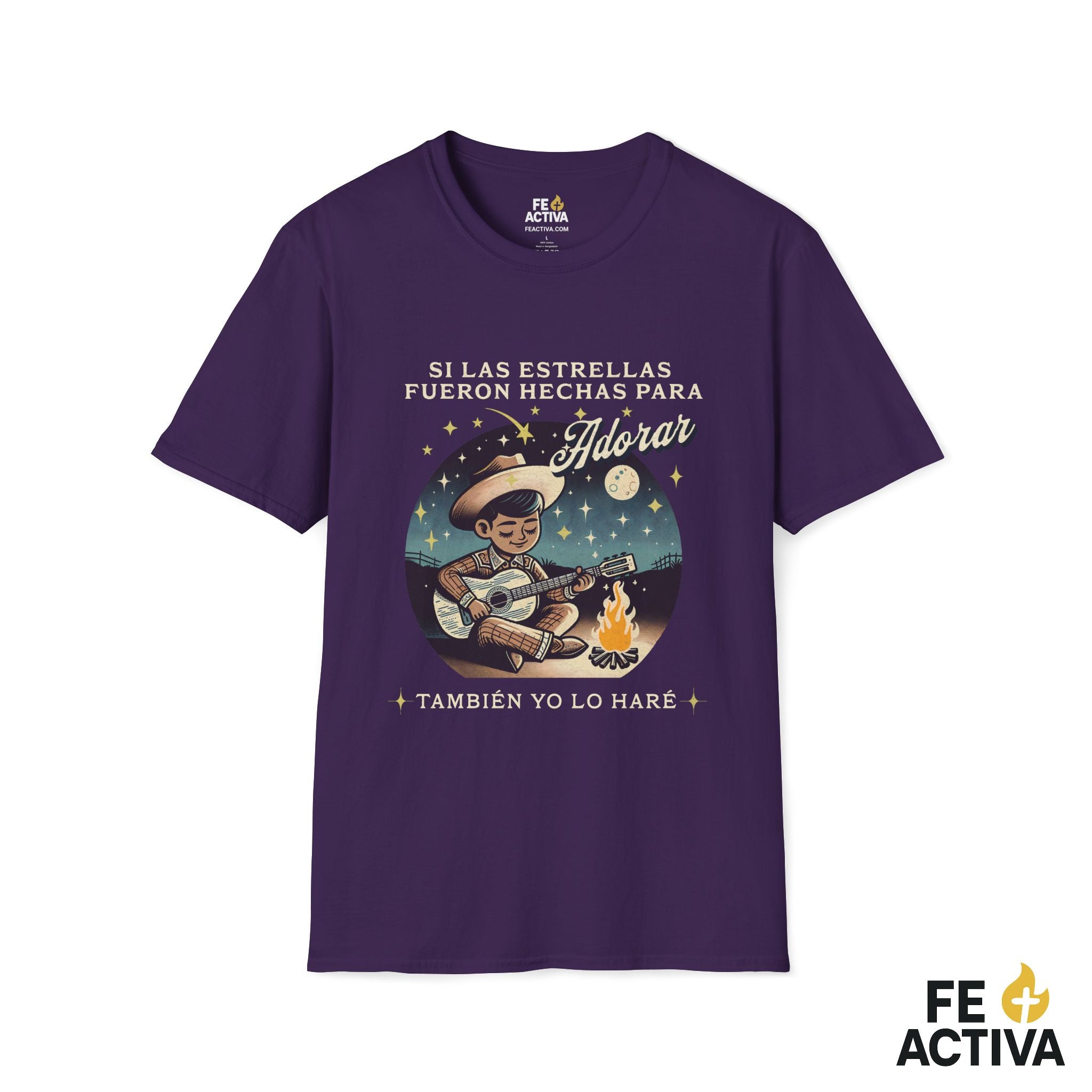 También Yo Lo Haré – Inspirado en Salmo 148 | Camiseta Cristiana | Fe Activa