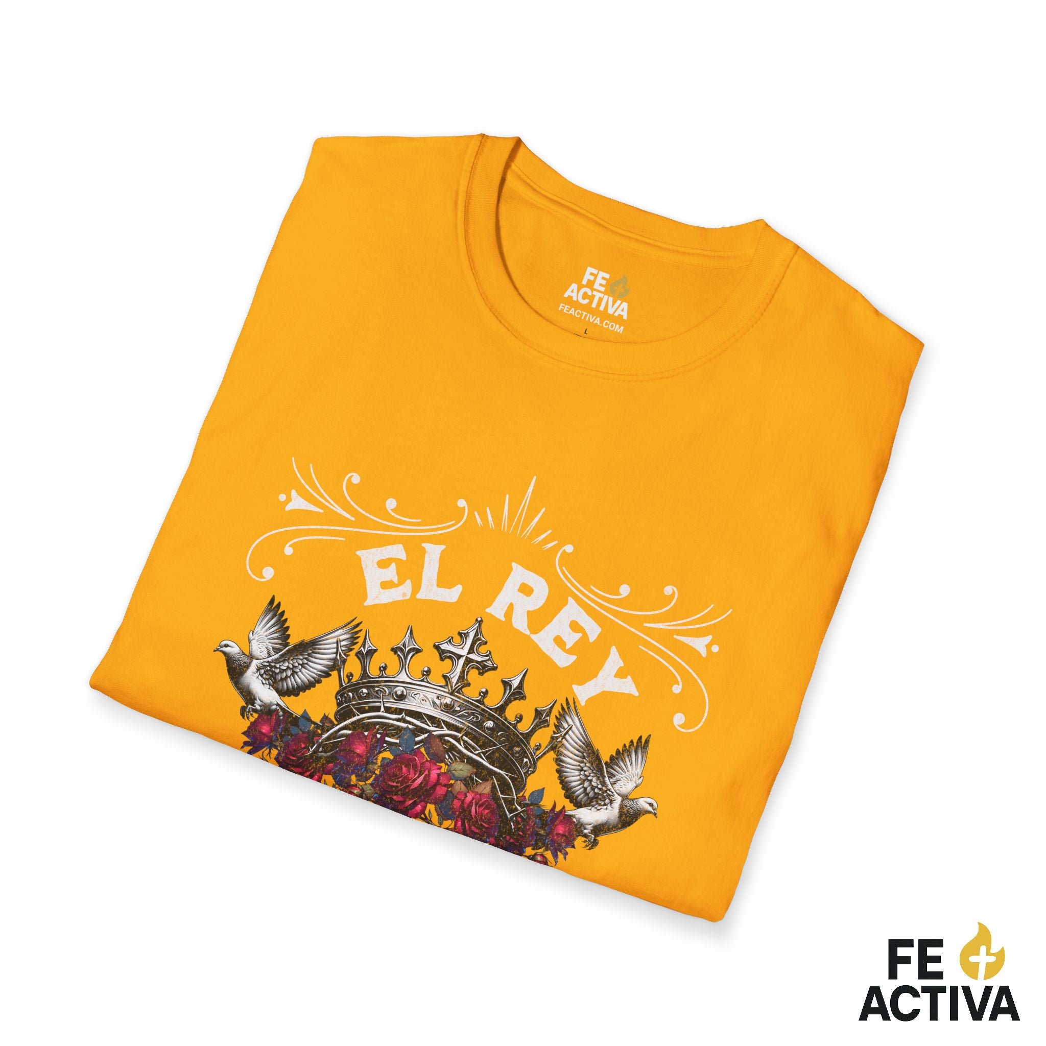 El Rey de Reyes – 1 Timoteo 6:15 | Camiseta Cristiana | Fe Activa
