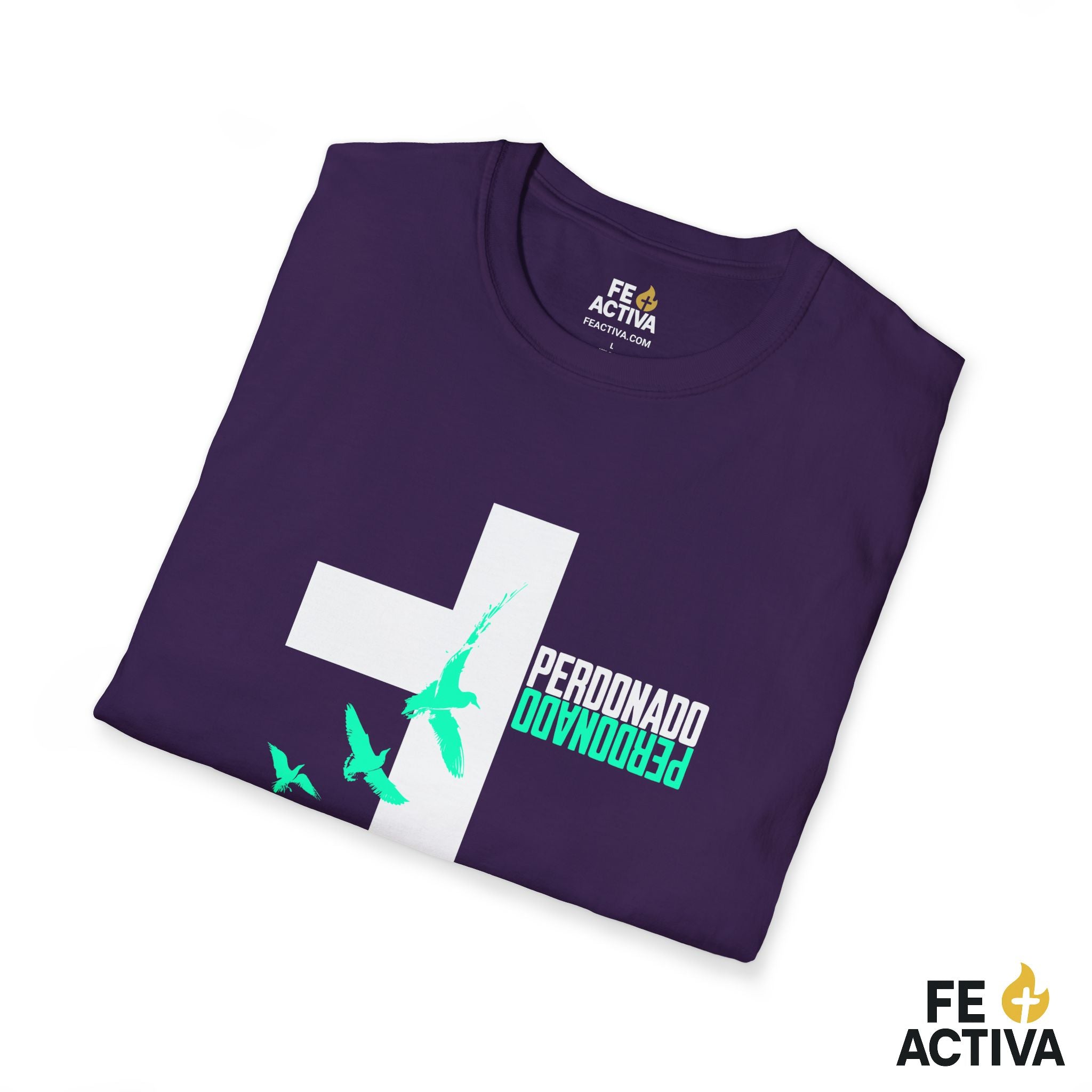 Perdonado  | Camiseta Cristiana | Fe Activa