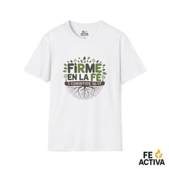 Camiseta Cristiana – Firme en la Fe (1 Corintios 16:13)