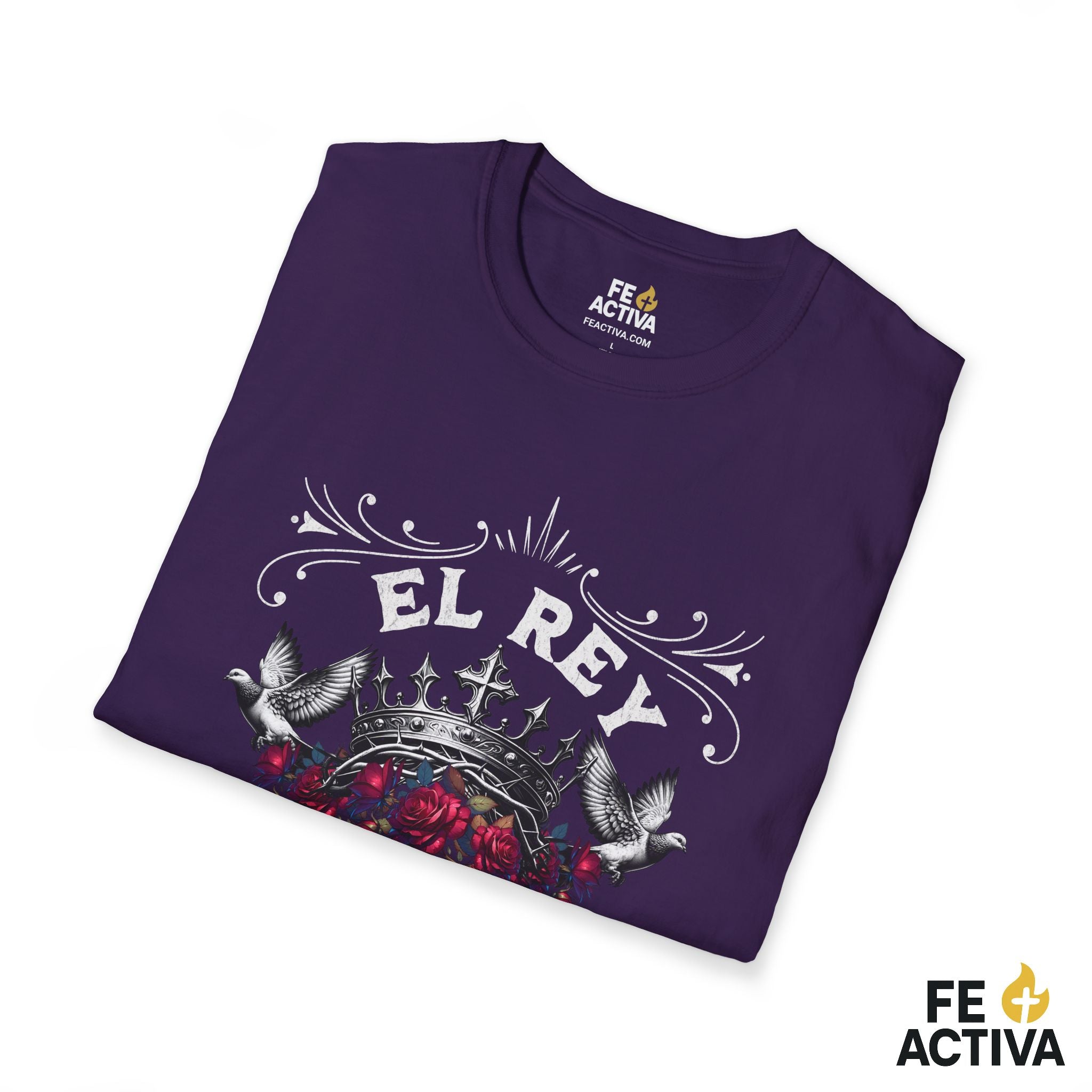 El Rey de Reyes – 1 Timoteo 6:15 | Camiseta Cristiana | Fe Activa